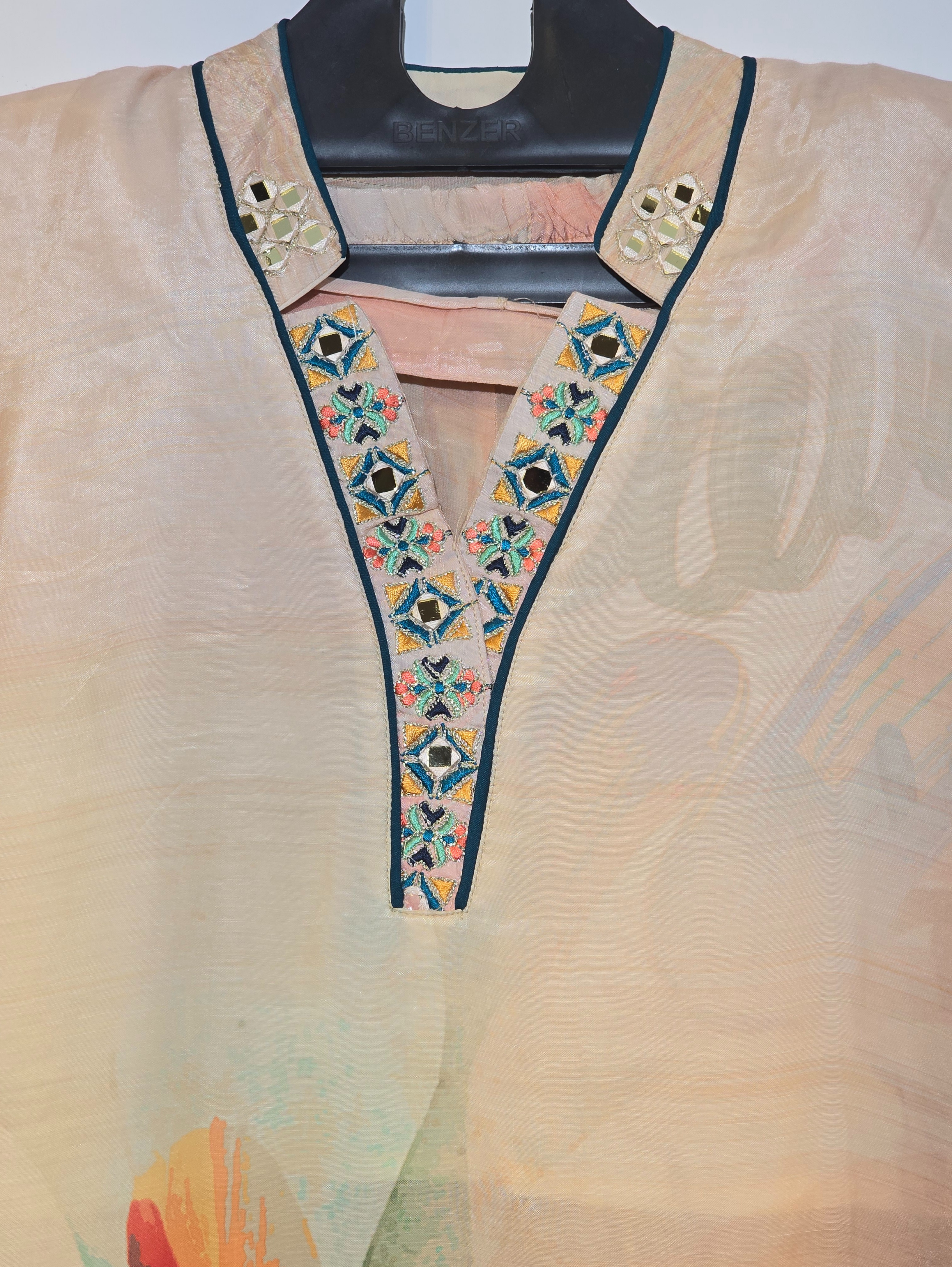 Image of Designer Muslin Coord Set