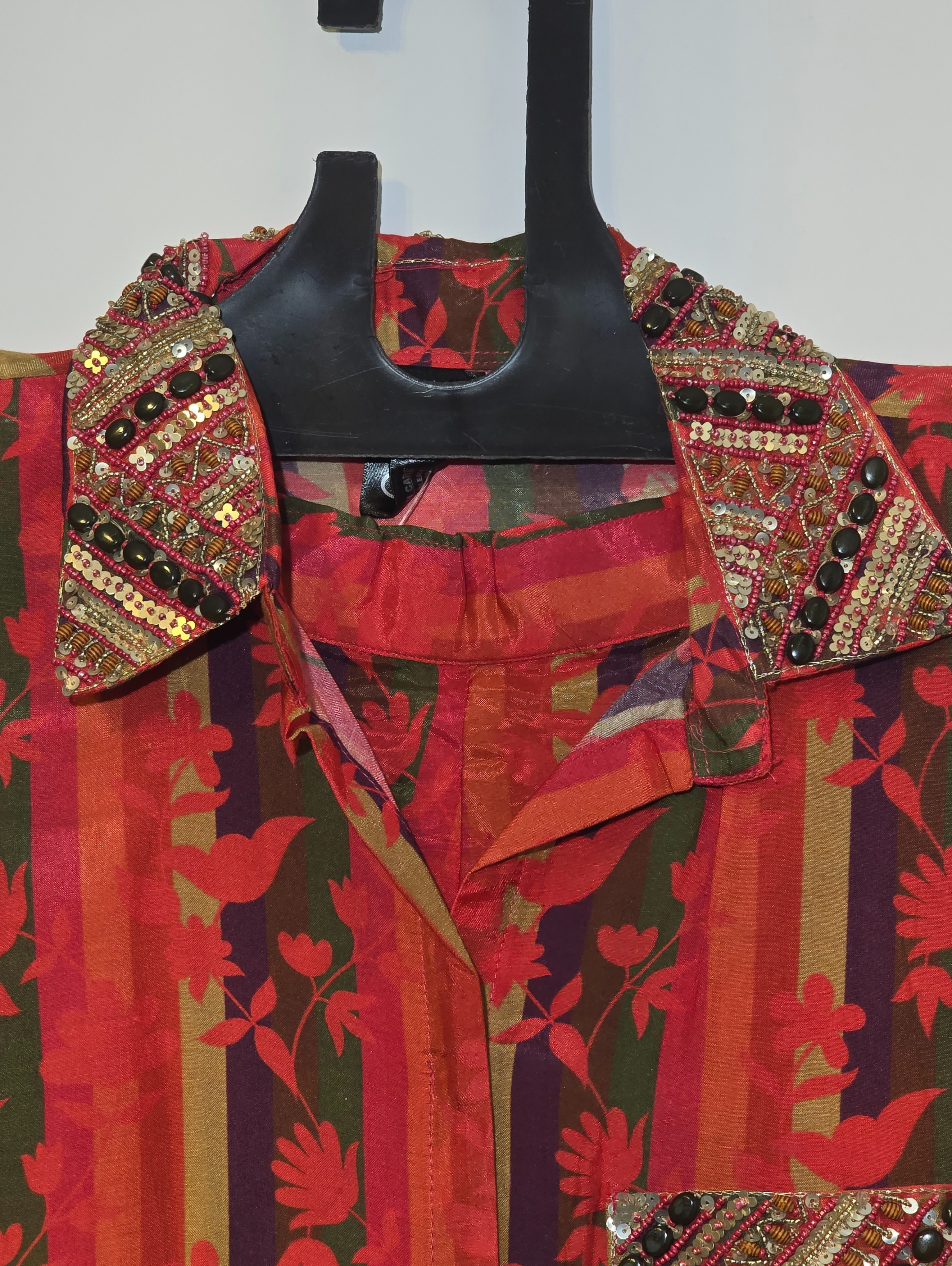 Image of Designer Muslin Coord Set