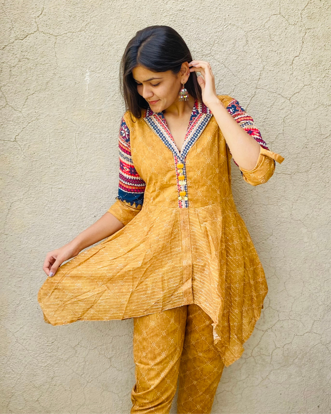 Image of Mul Cotton Coord -Set - 2 Piece