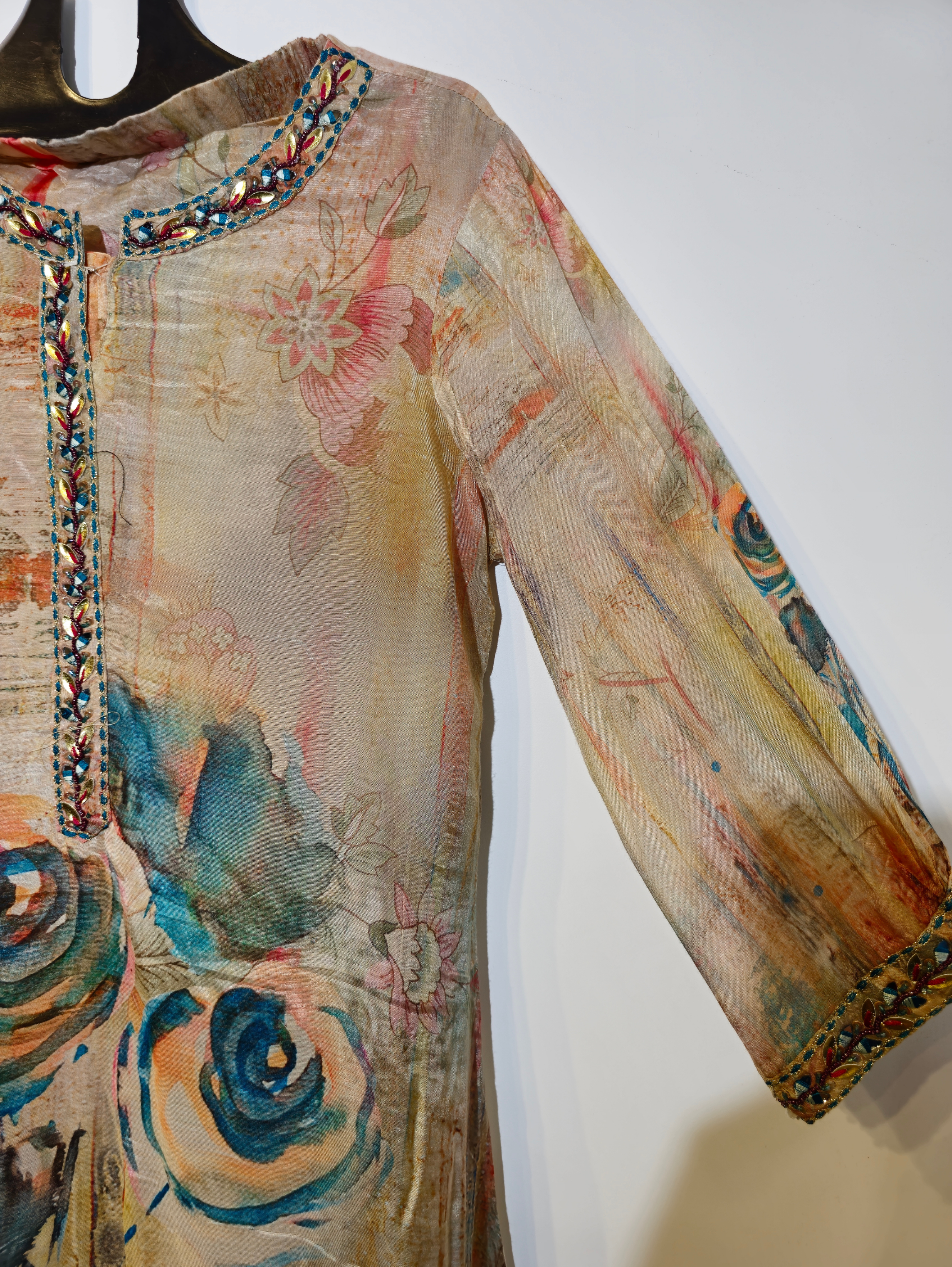 Image of Designer Muslin Coord Set