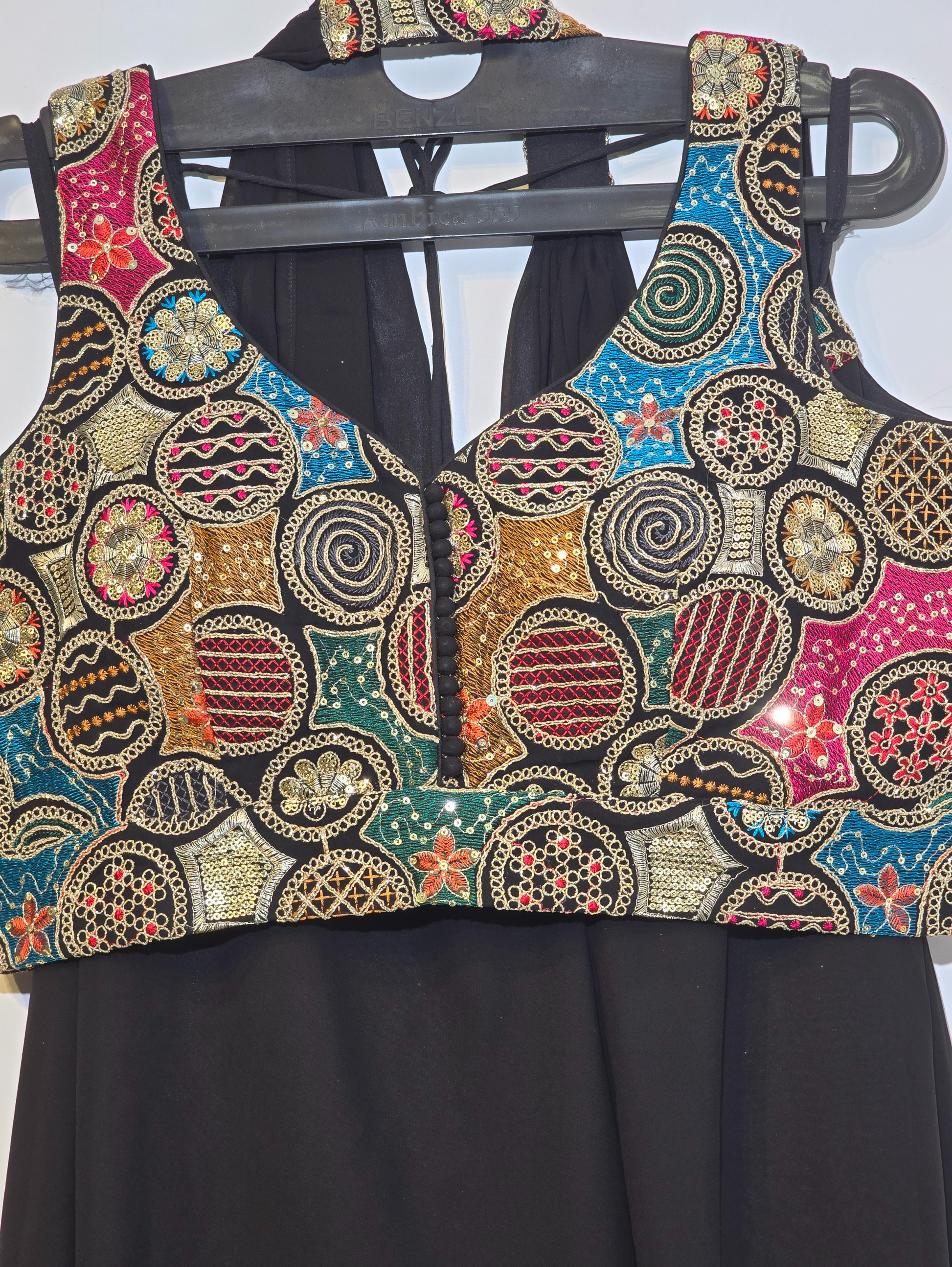 Georgette Traditional 3 Piece