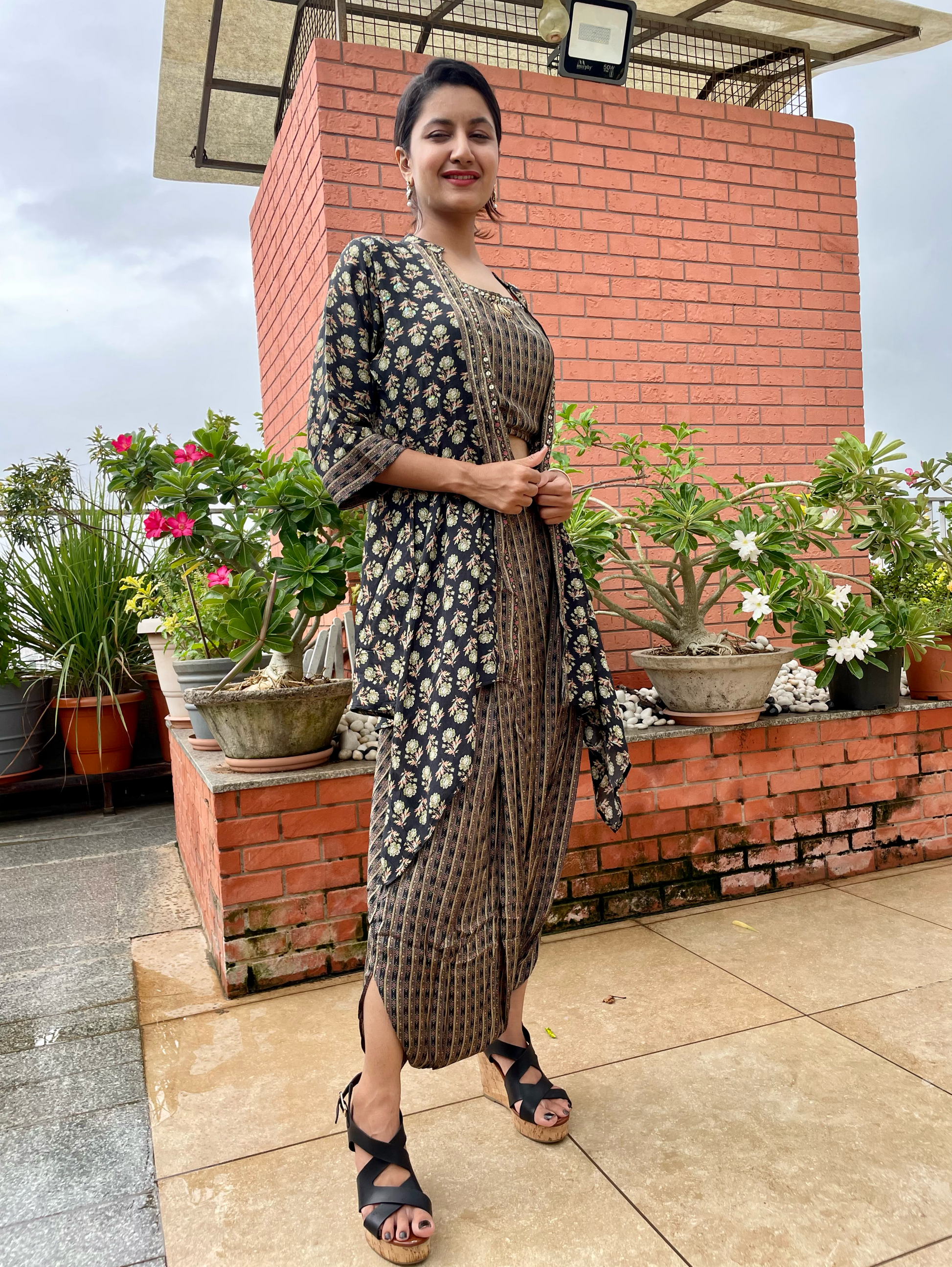 Muslin Designer 3 Piece Coords