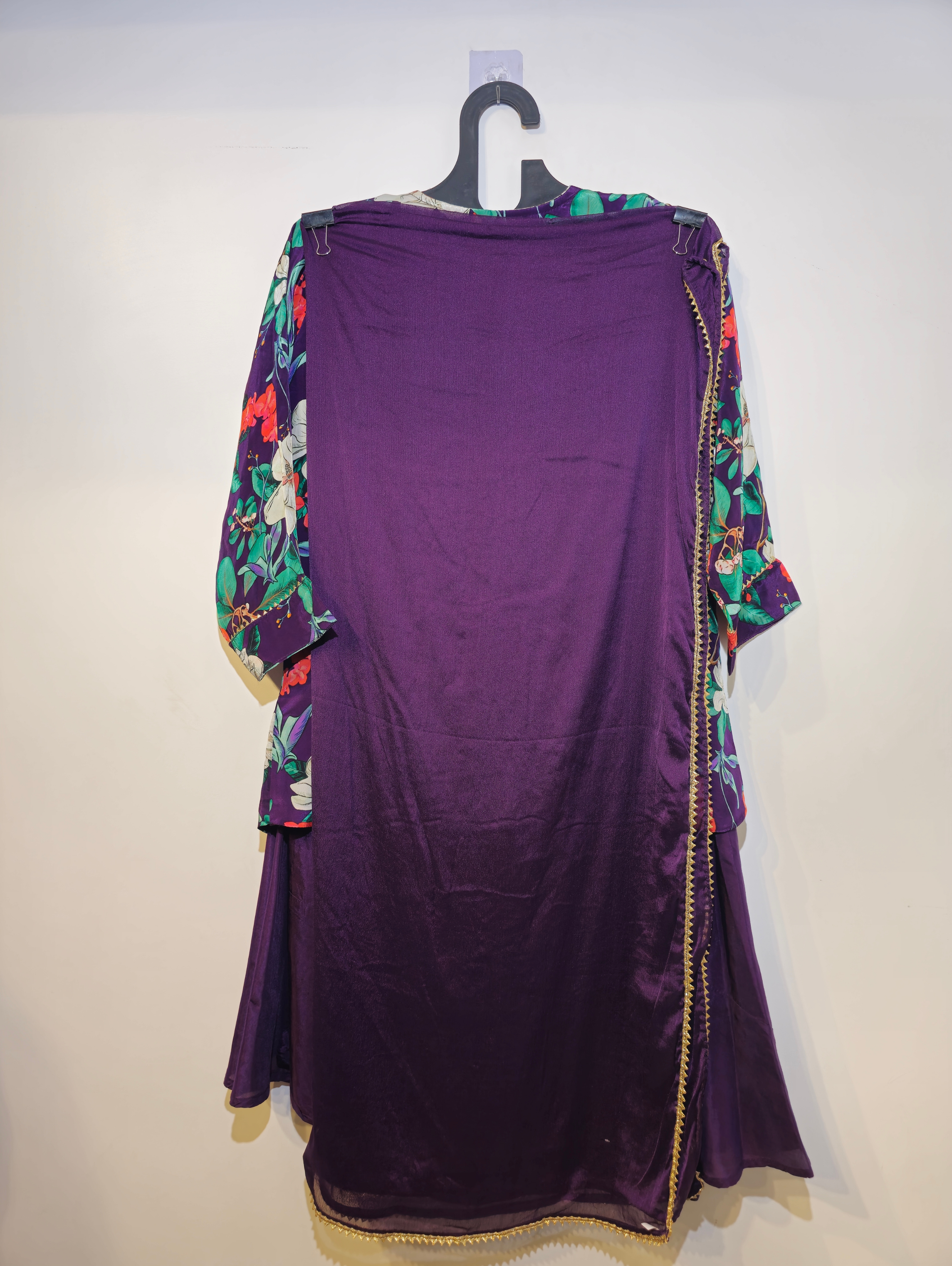 Image of Designer Georgette Set with work - 3 Piece