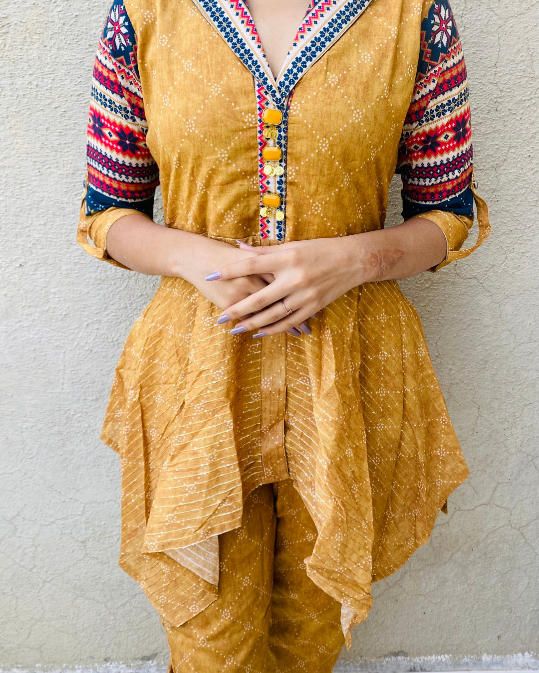 Image of Mul Cotton Coord -Set - 2 Piece
