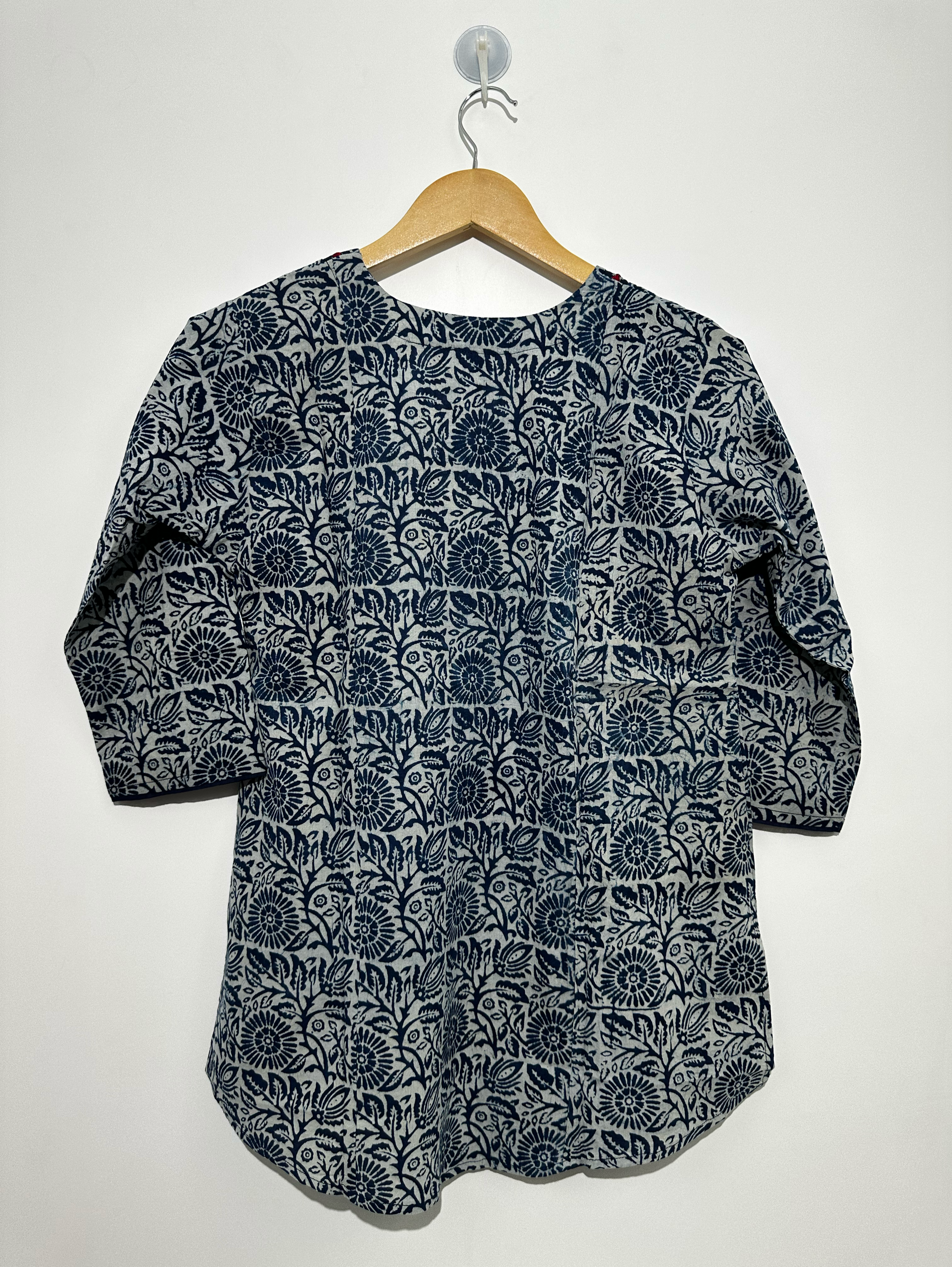 Kalamkari Print Mirror work Tunic