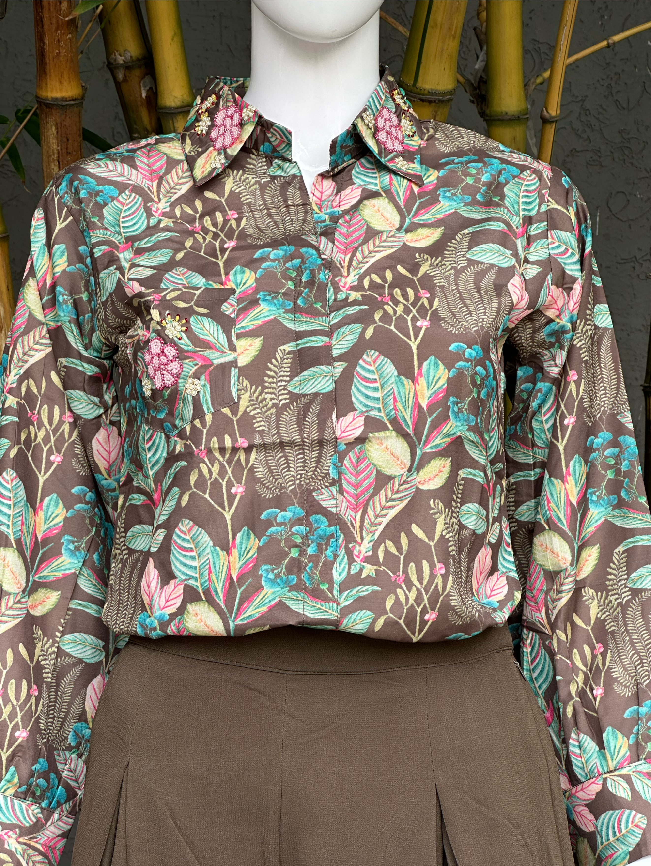 Image of Muslin Coords with Georgette Palazzo