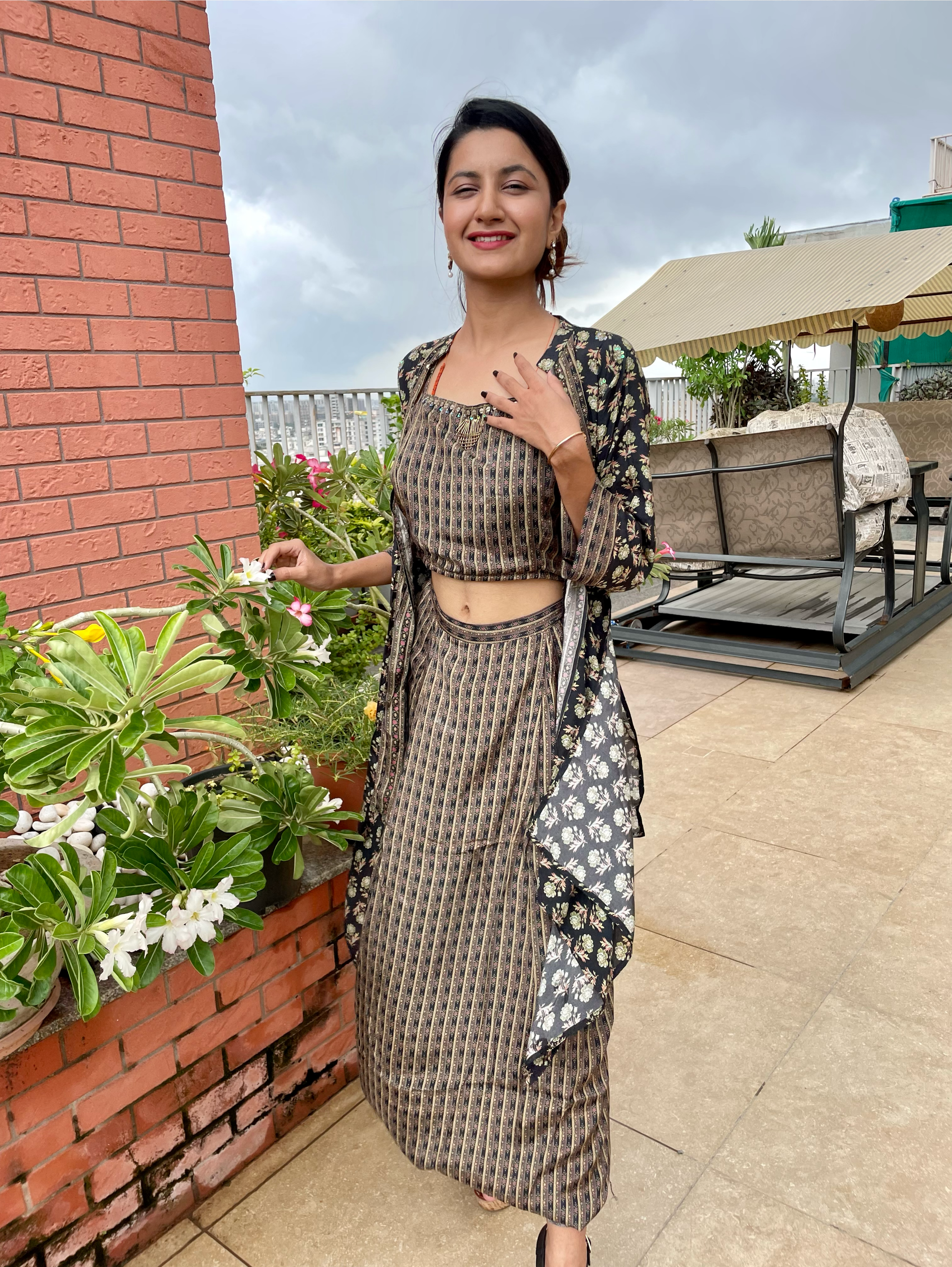 Muslin Designer 3 Piece Coords