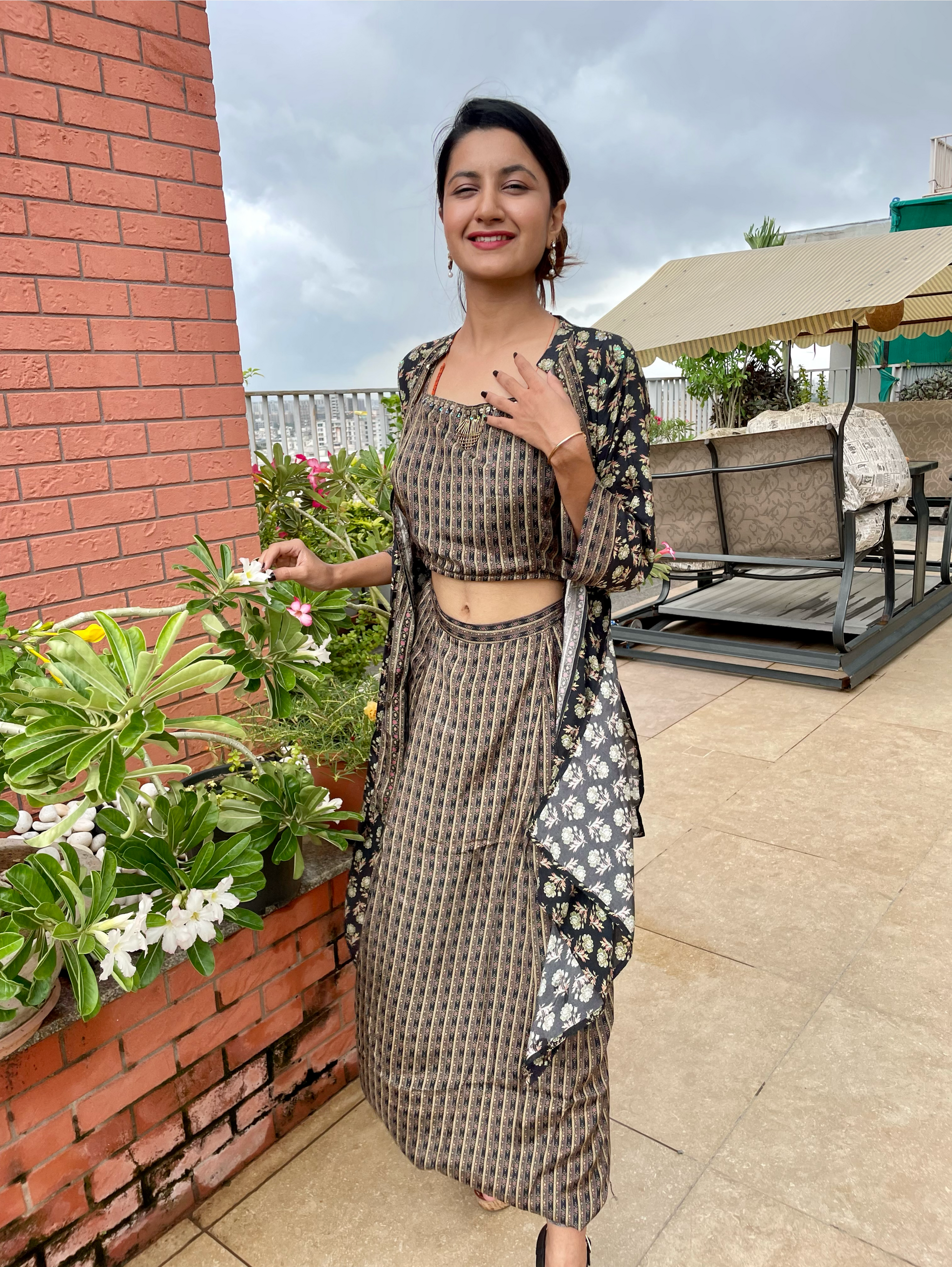 Muslin Designer 3 Piece Coords