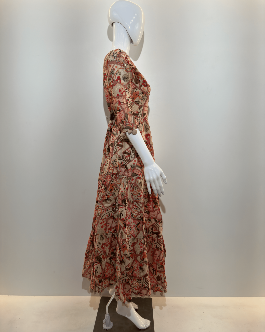 Mull Cotton Mirror work Gown