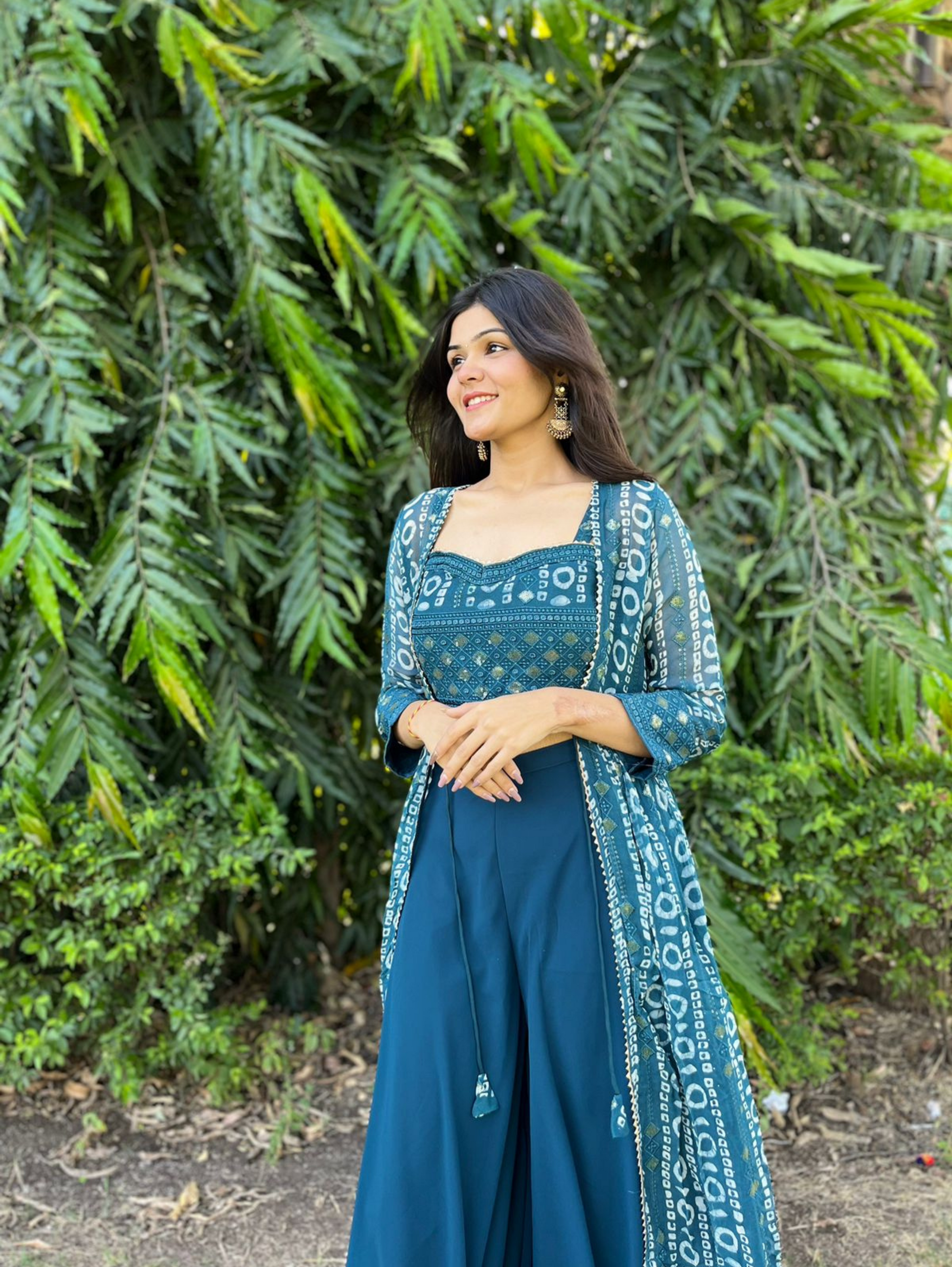 Designer Georgette Traditional 3 Piece