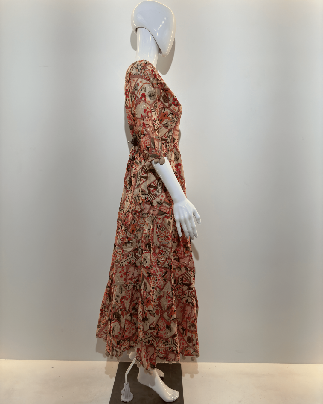 Mull Cotton Mirror work Gown