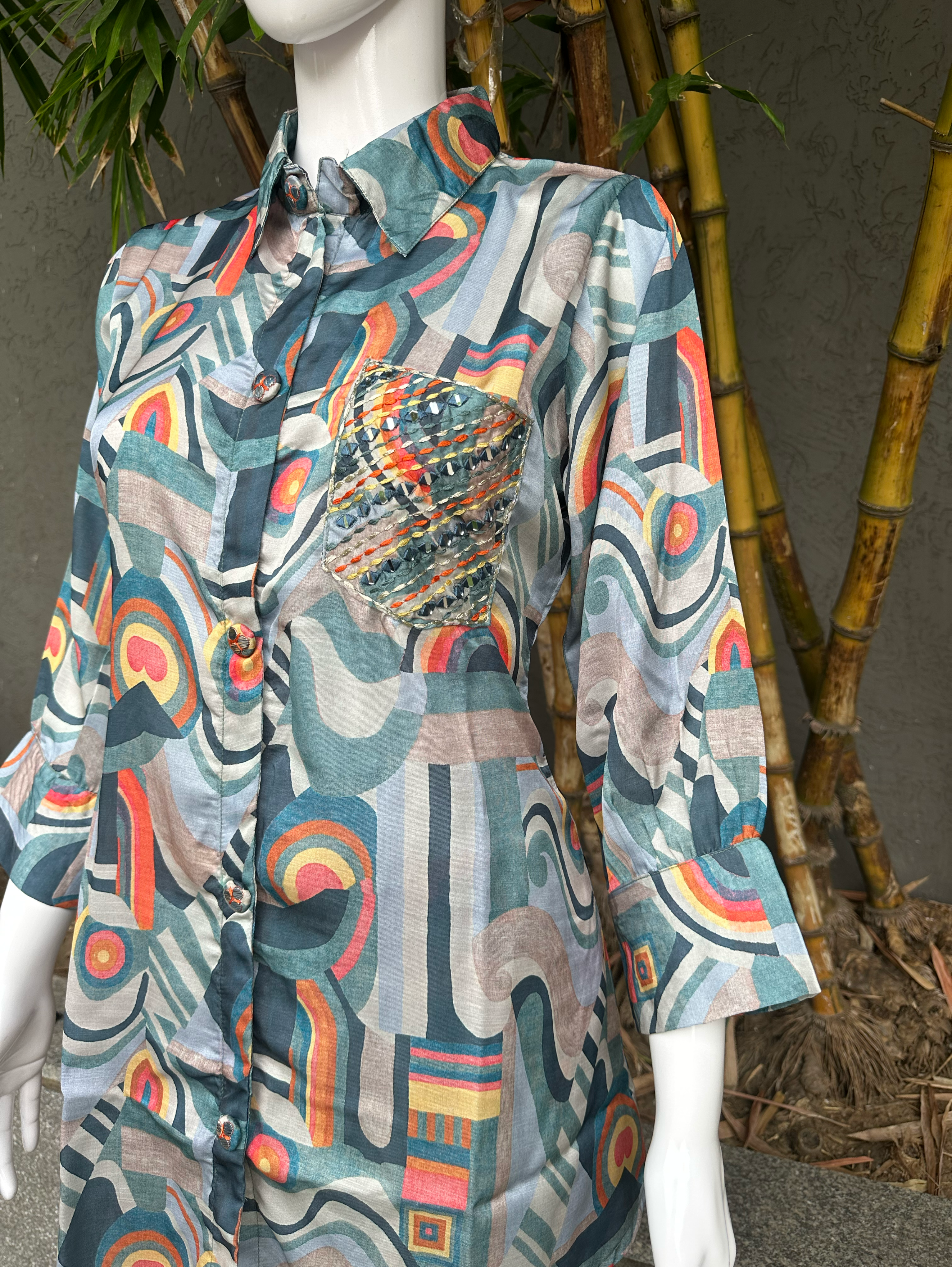 Muslin Pocket Hand work Coords