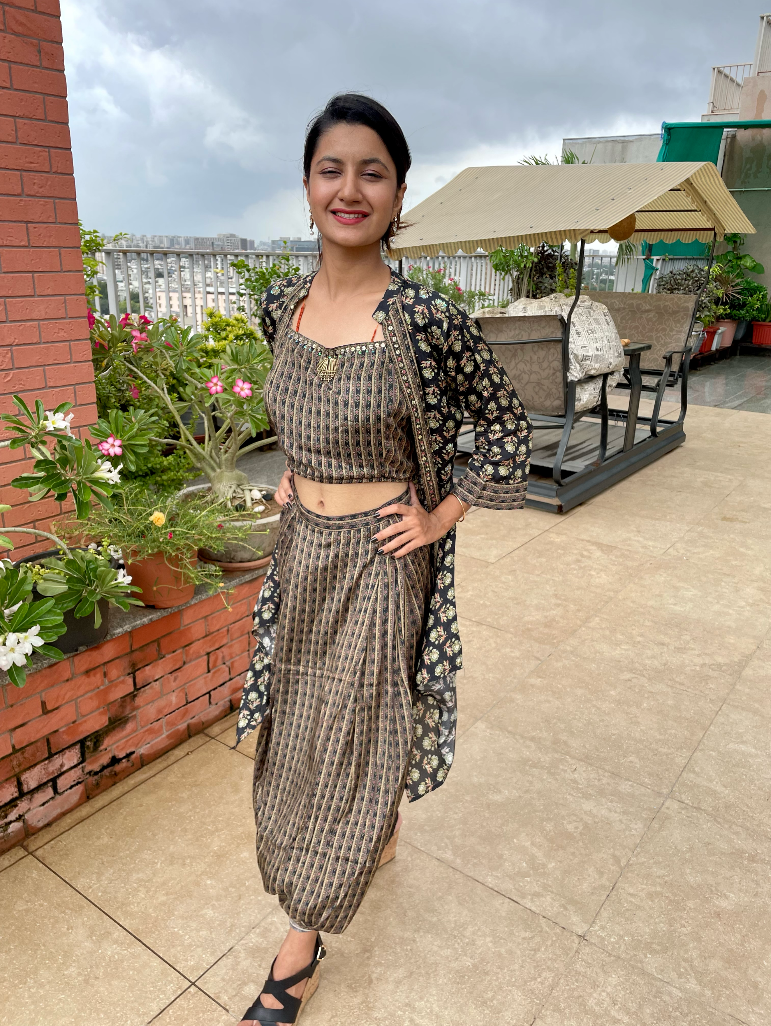 Muslin Designer 3 Piece Coords