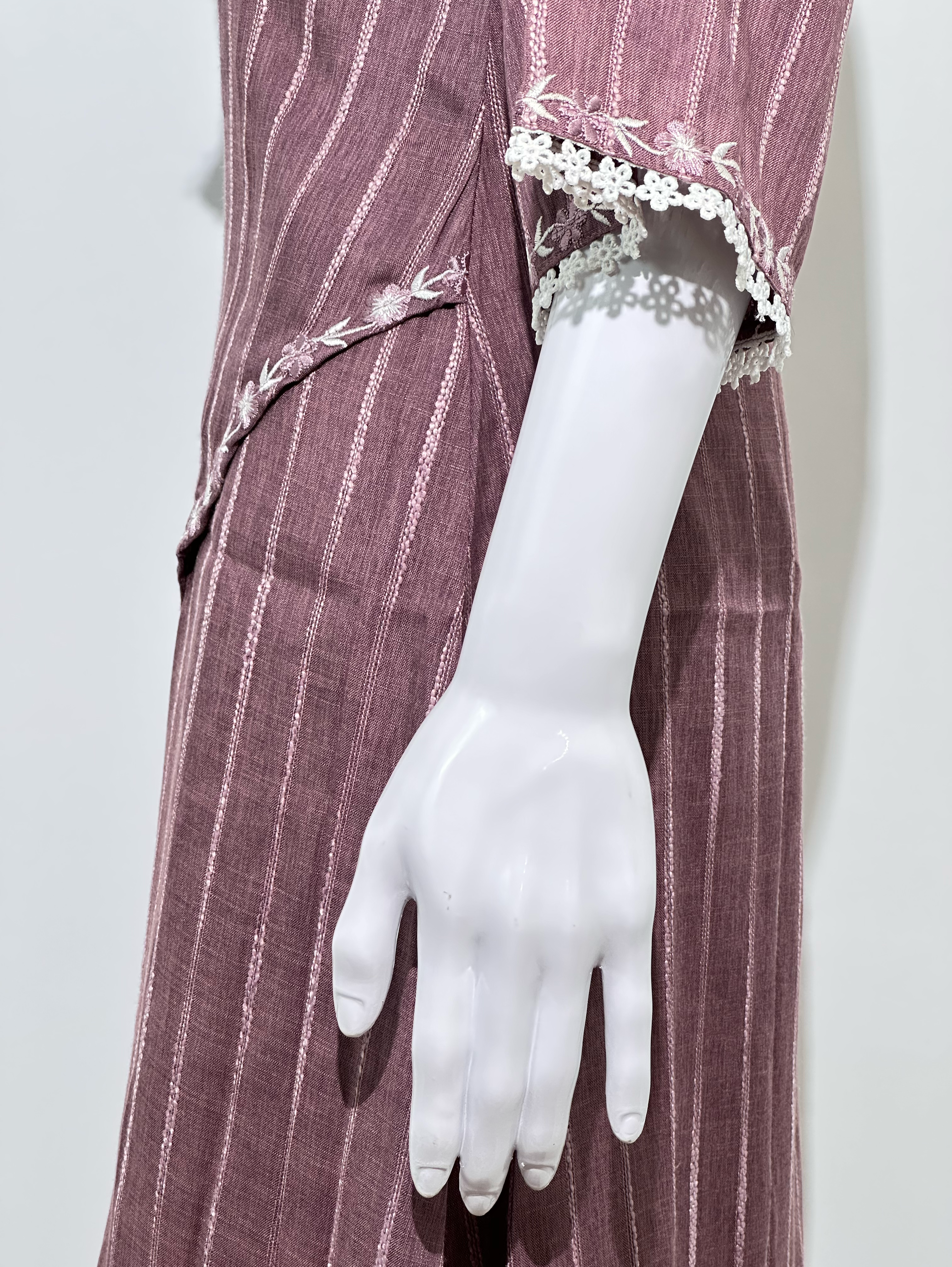 Image of Rayon V Neck Embroidery with Different cuts Coords