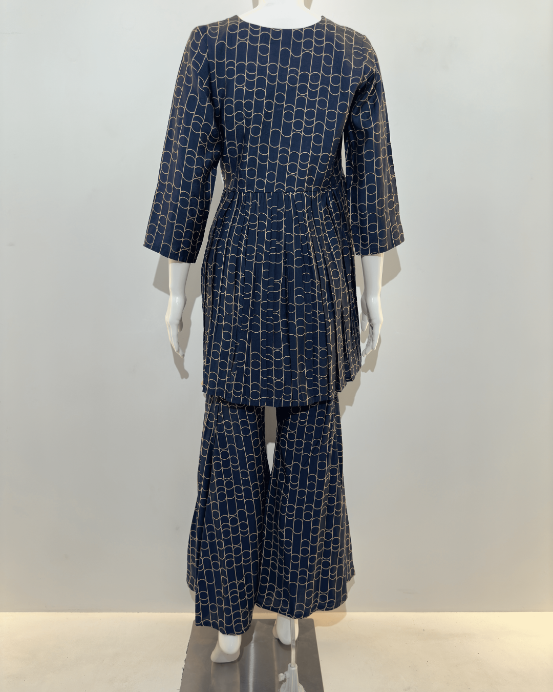 Image of Blue Alia Cut Coords - 2 Piece