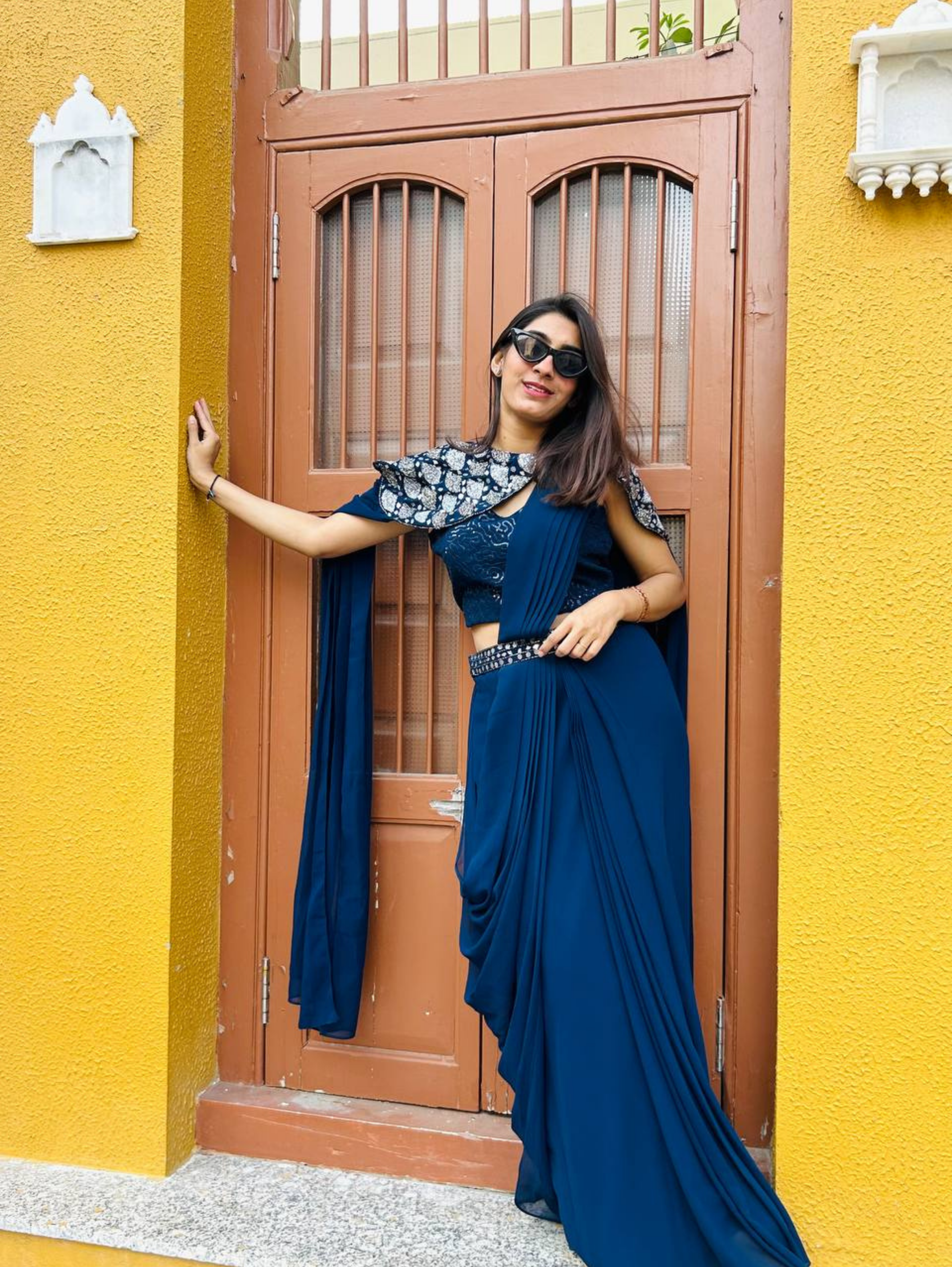 Image of Georgette Traditional 3 Piece