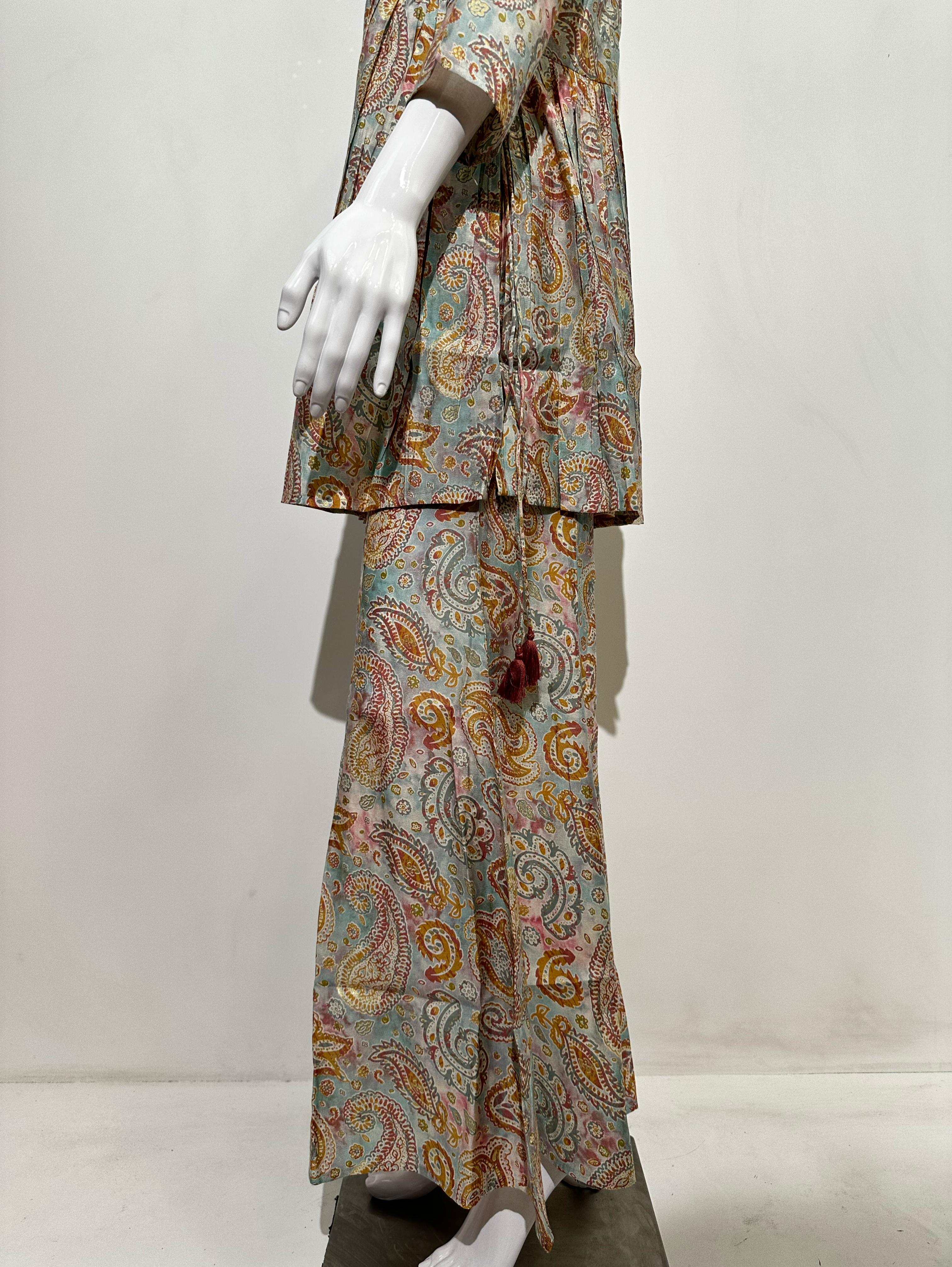 Image of Muslin Bell Bottom Coords - 2 Piece