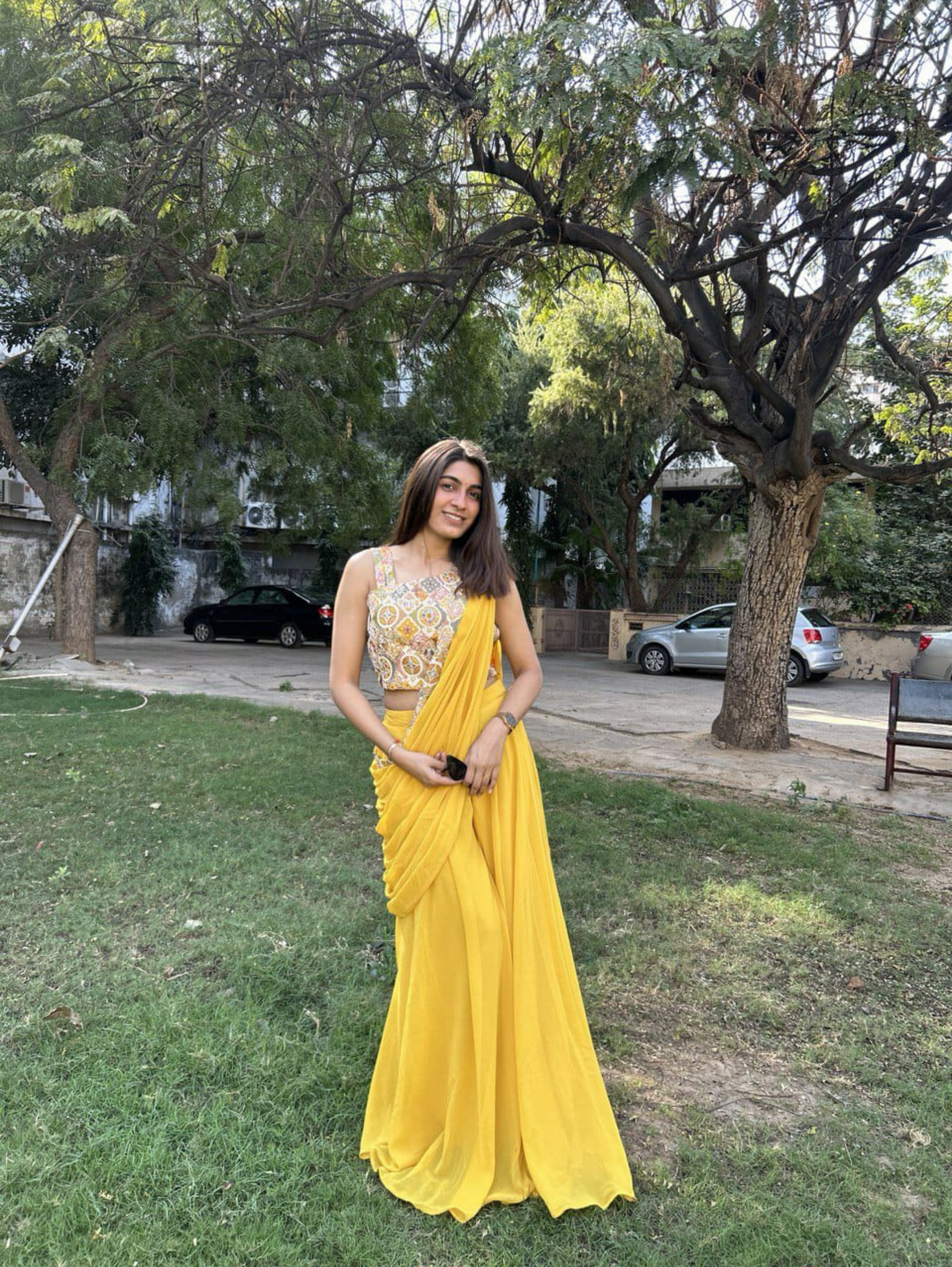 Georgette Traditional 3 Piece