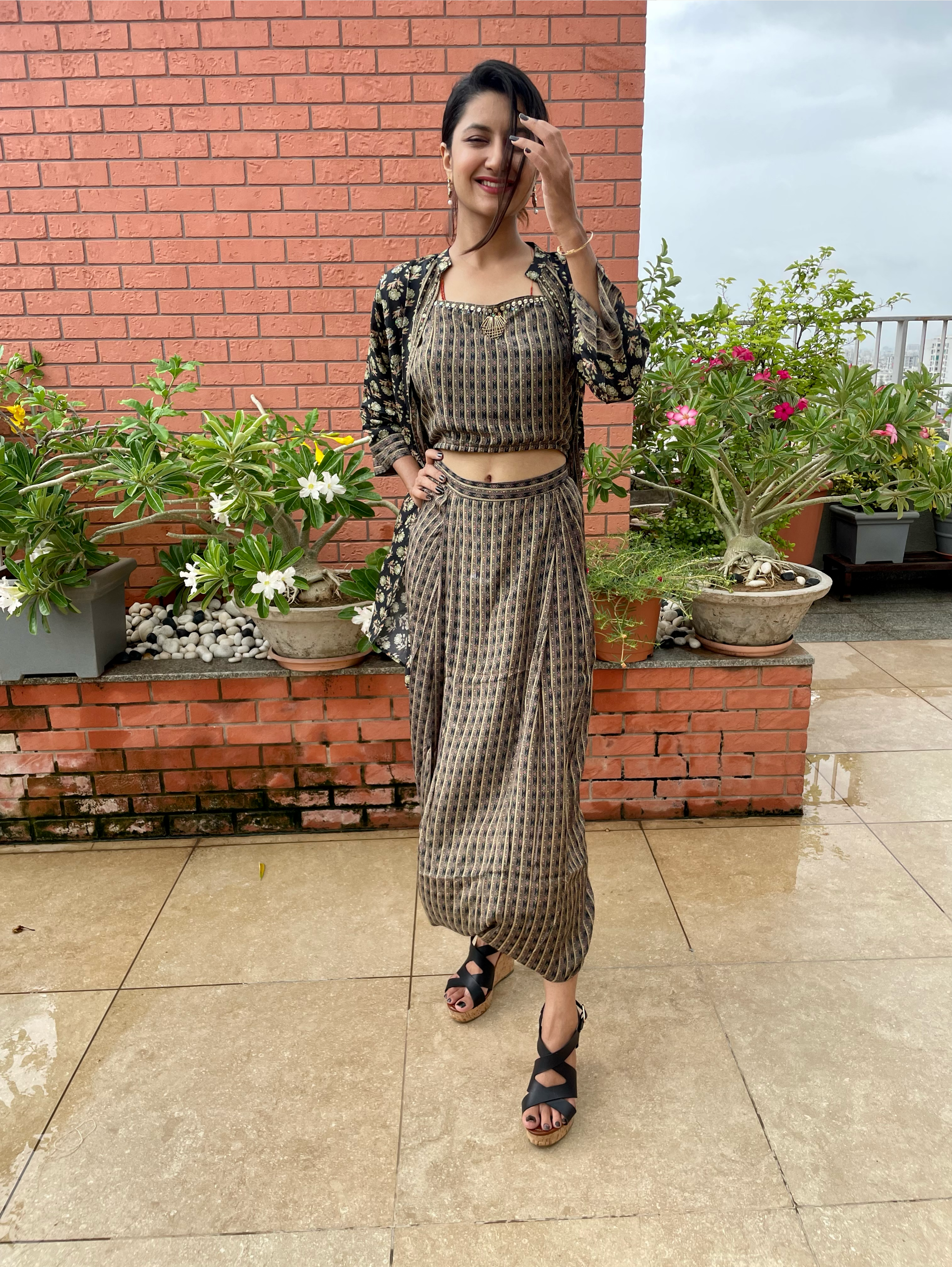 Muslin Designer 3 Piece Coords