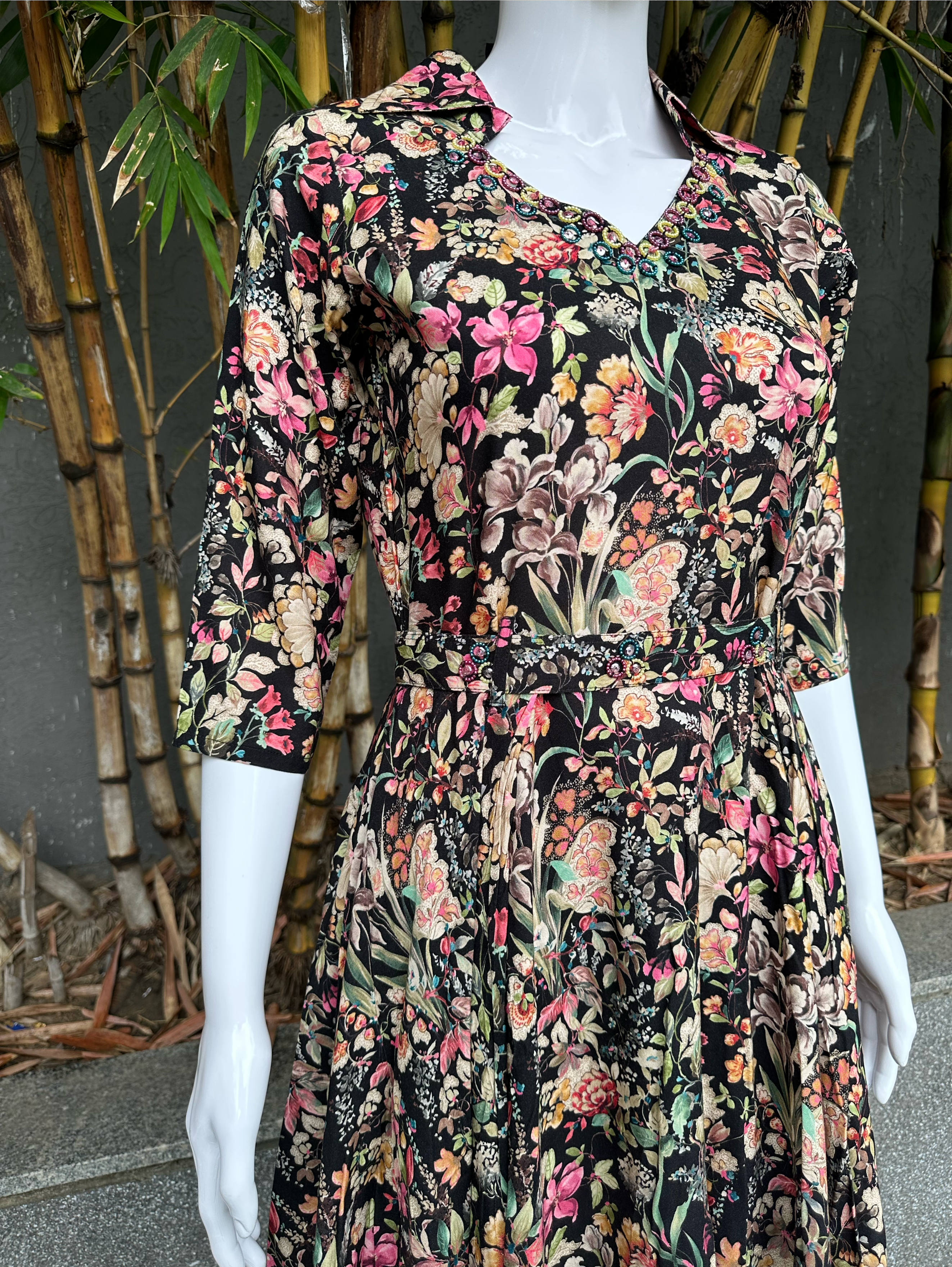 Image of Rayon Coords with Accessories work - Different Cuts