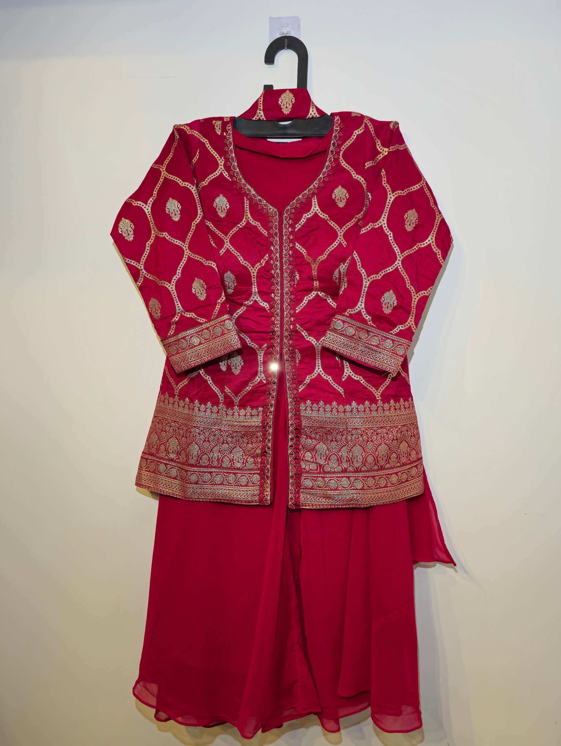Georgette Silk Traditional 3 Piece