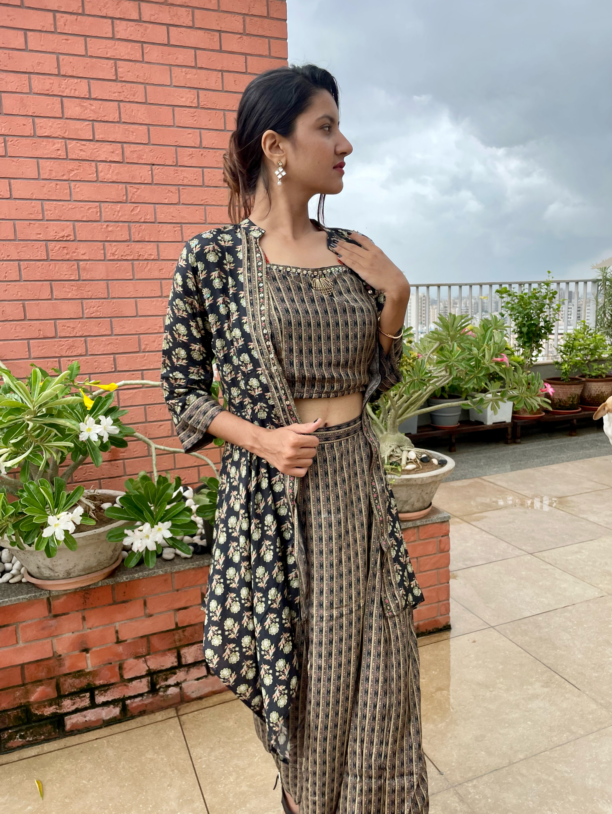 Muslin Designer 3 Piece Coords