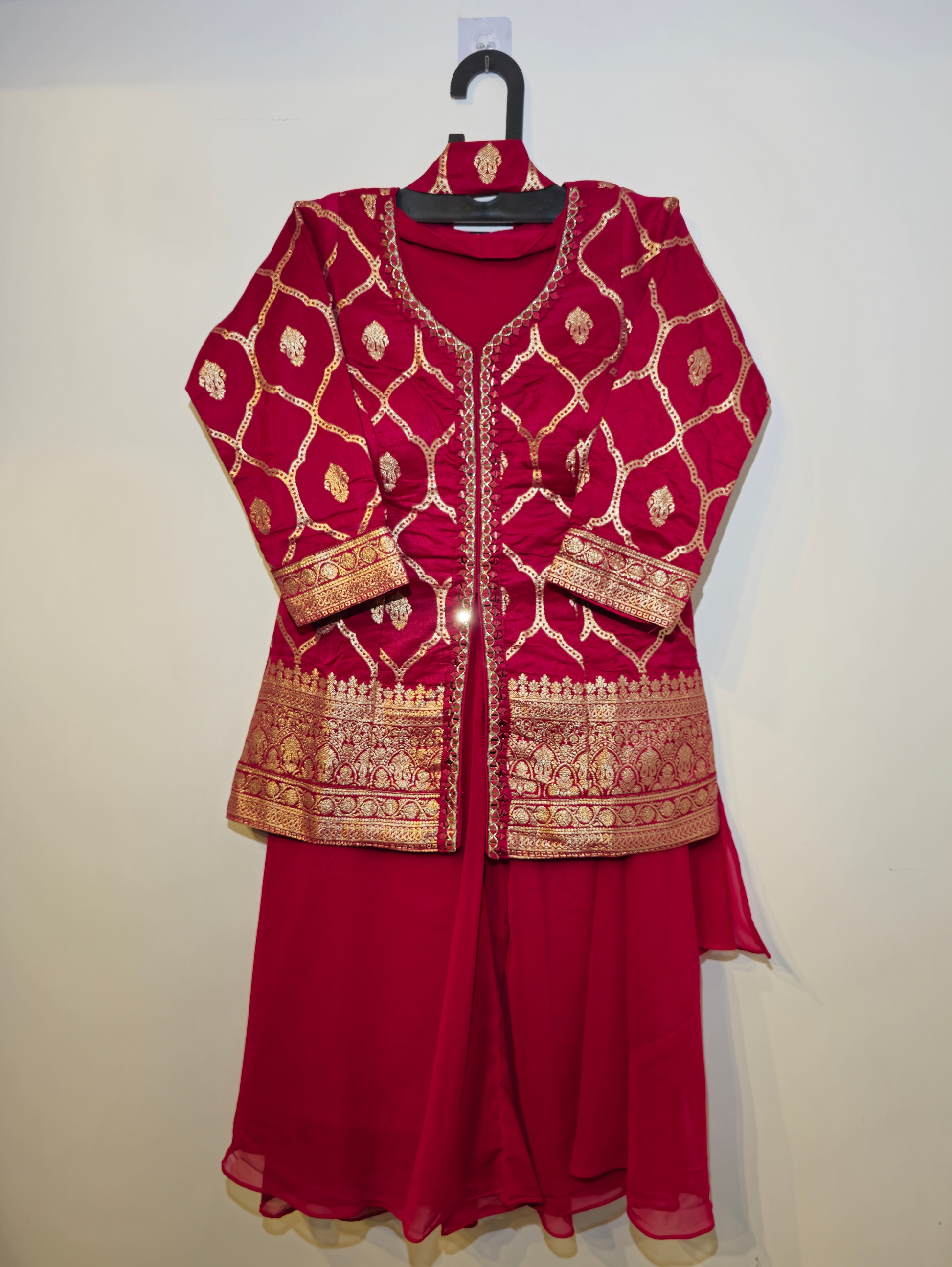 Georgette Silk Traditional 3 Piece