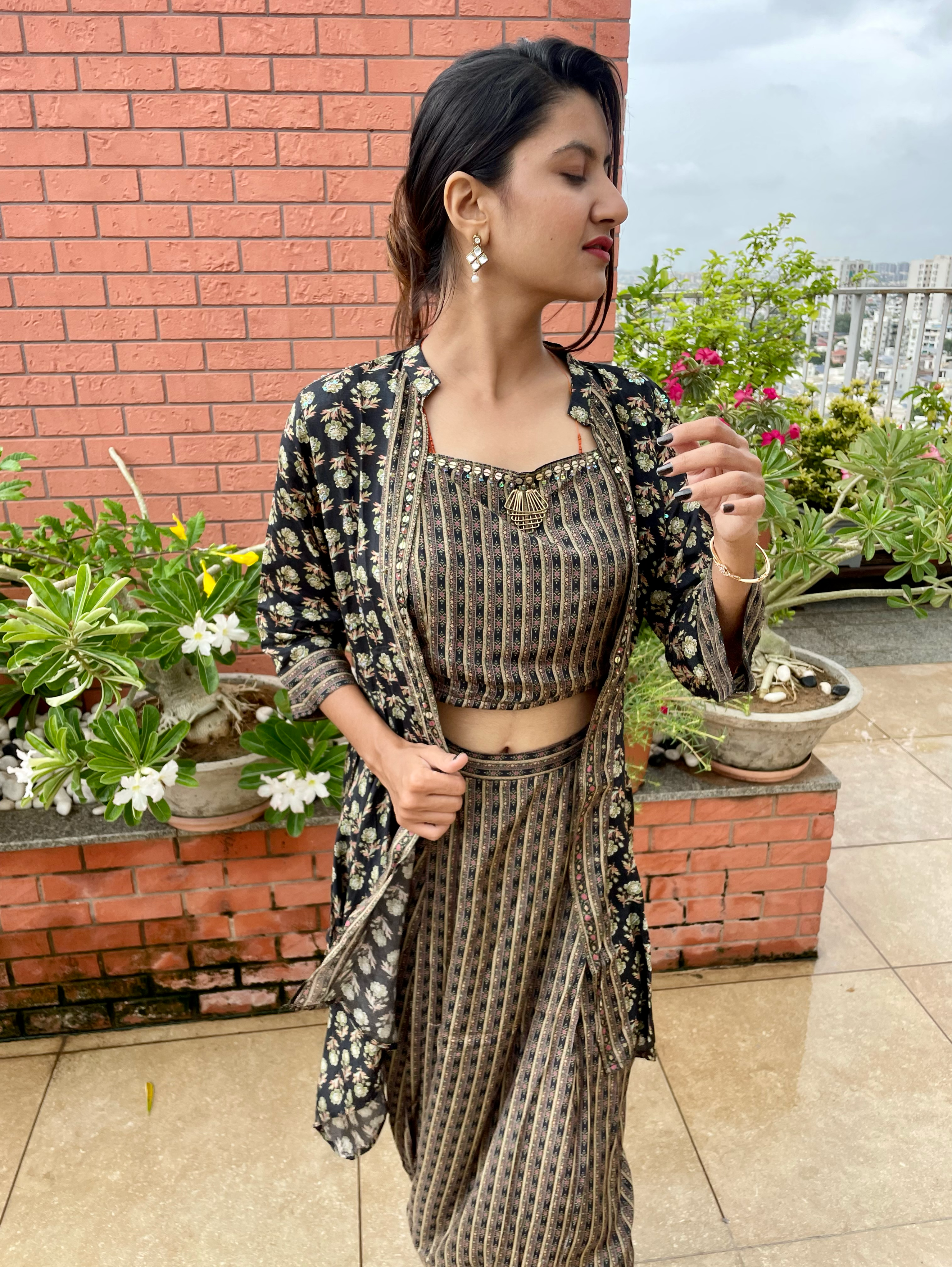 Muslin Designer 3 Piece Coords