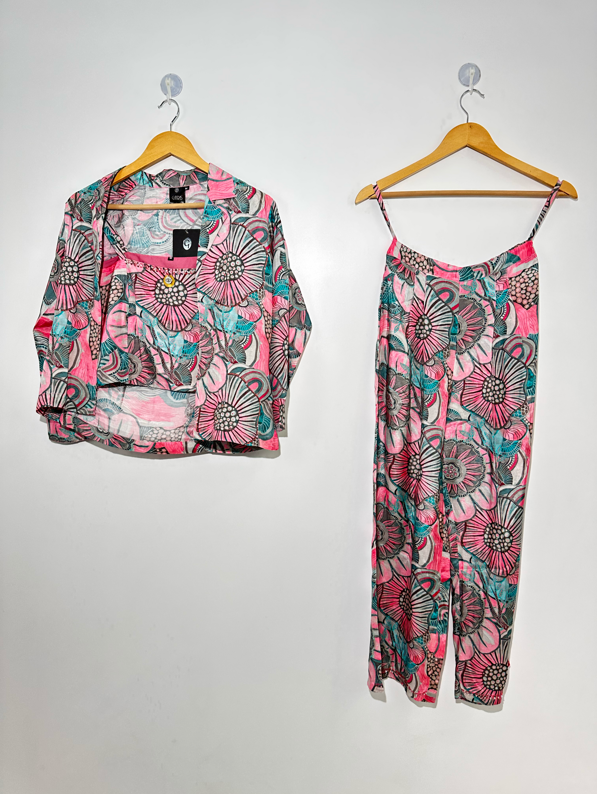 Muslin Embroidery Sequence Coords - 3 Piece