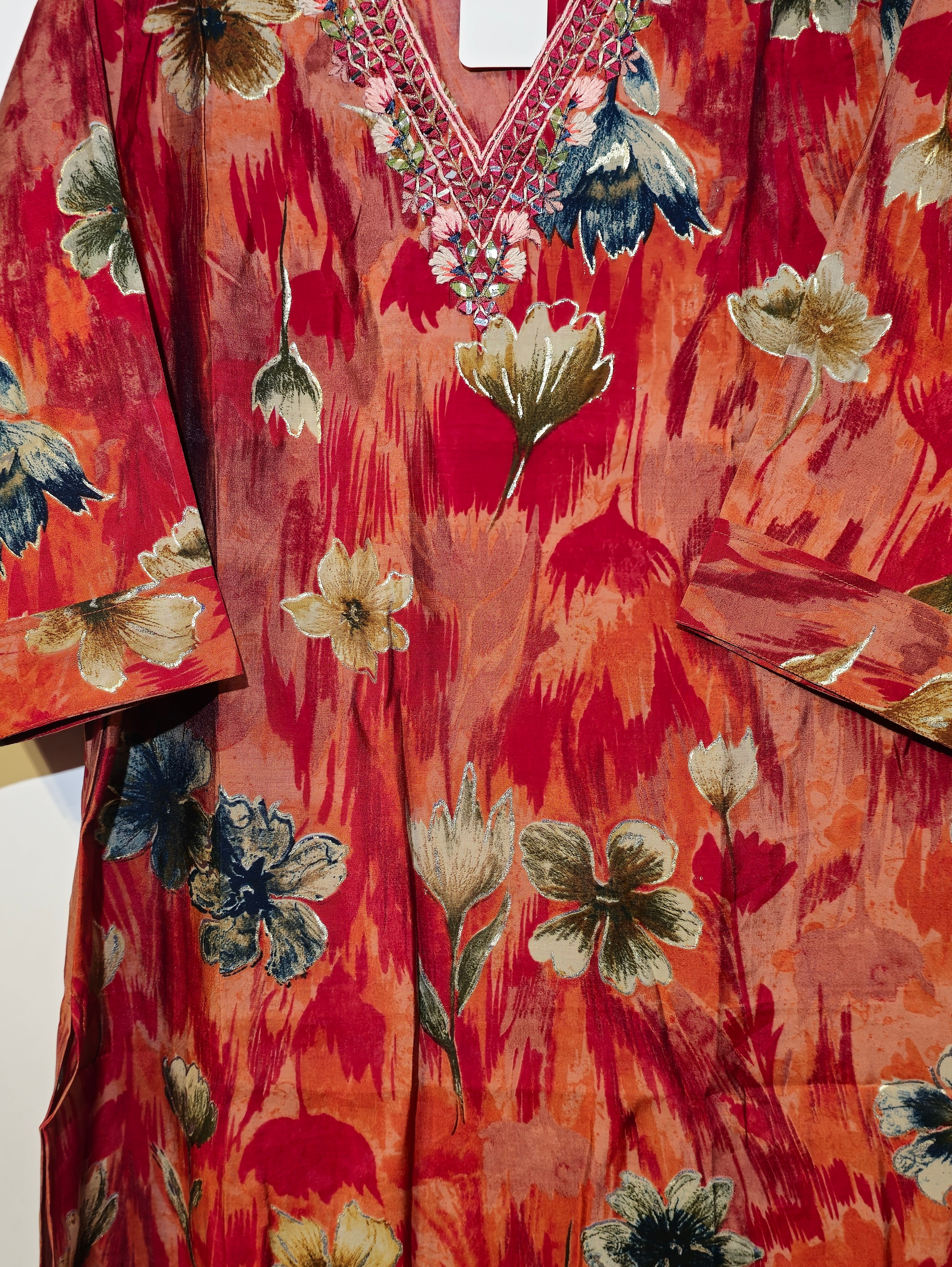 Image of Designer Muslim Straight Kurti