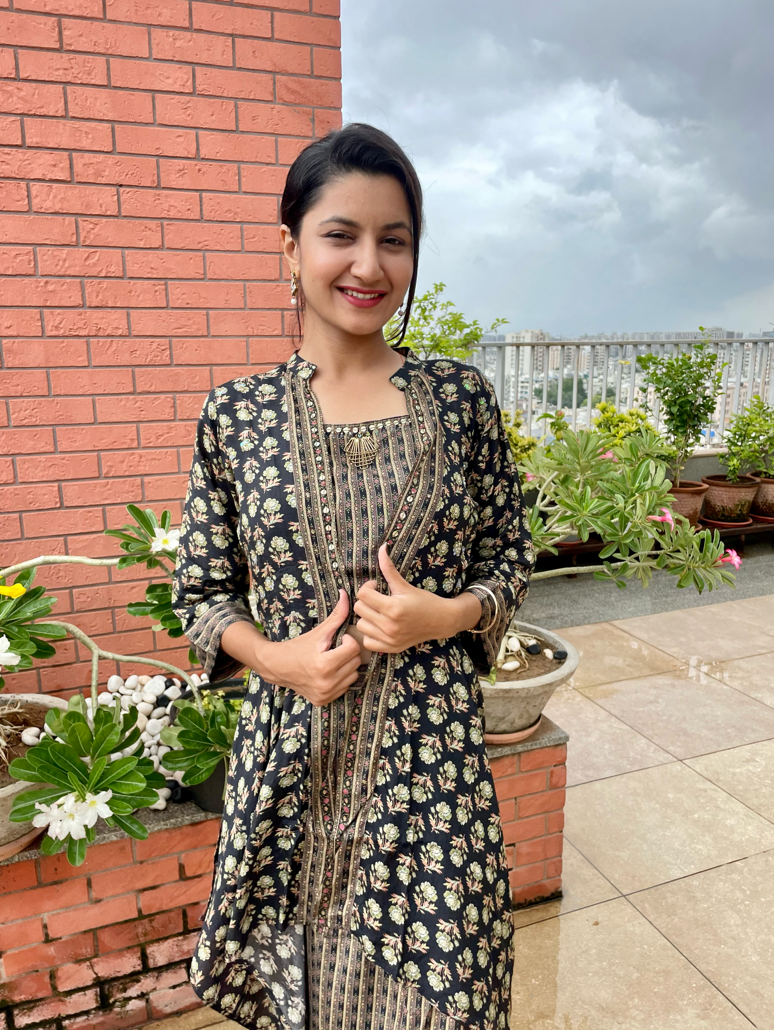 Image of Muslin Designer 3 Piece Coords