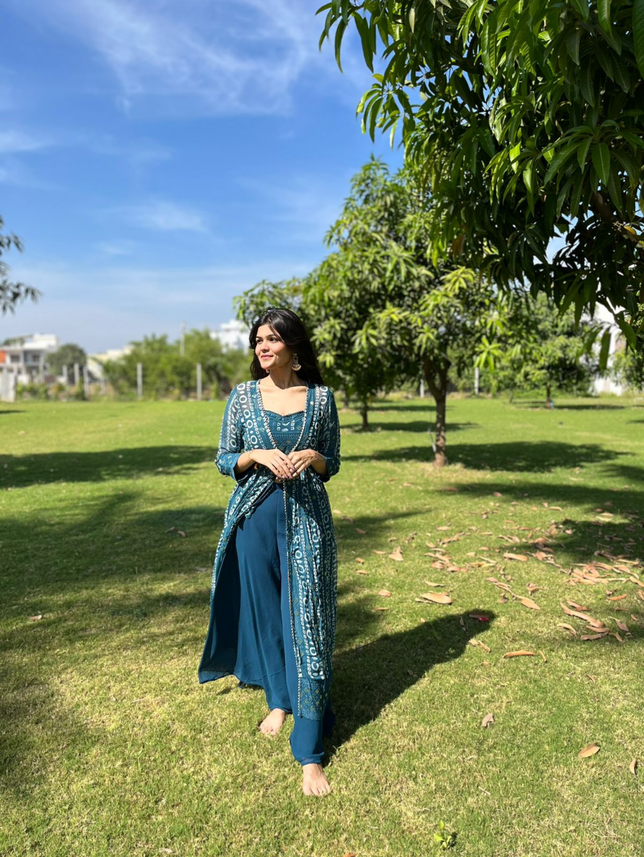 Designer Georgette Traditional 3 Piece