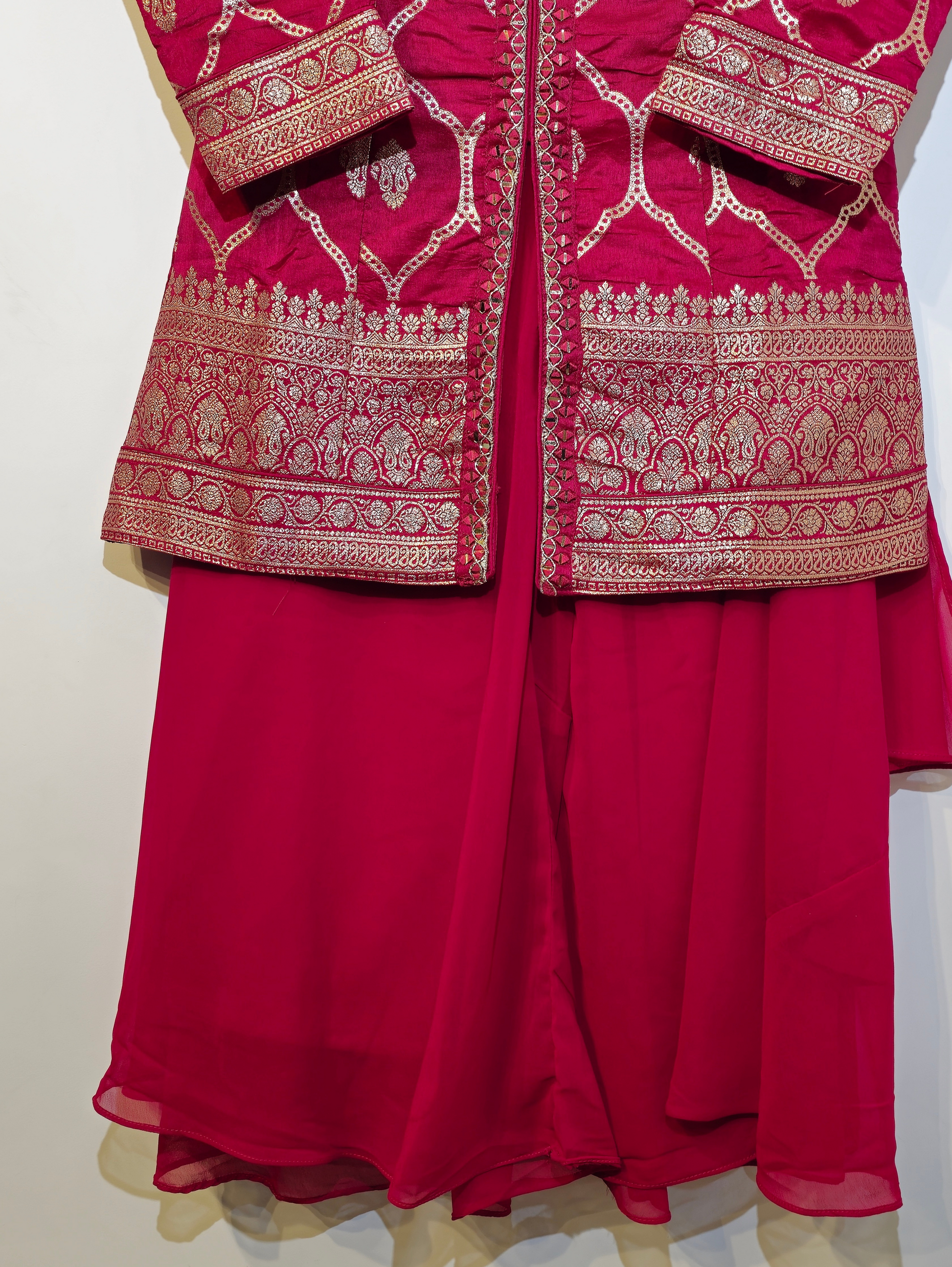Georgette Silk Traditional 3 Piece