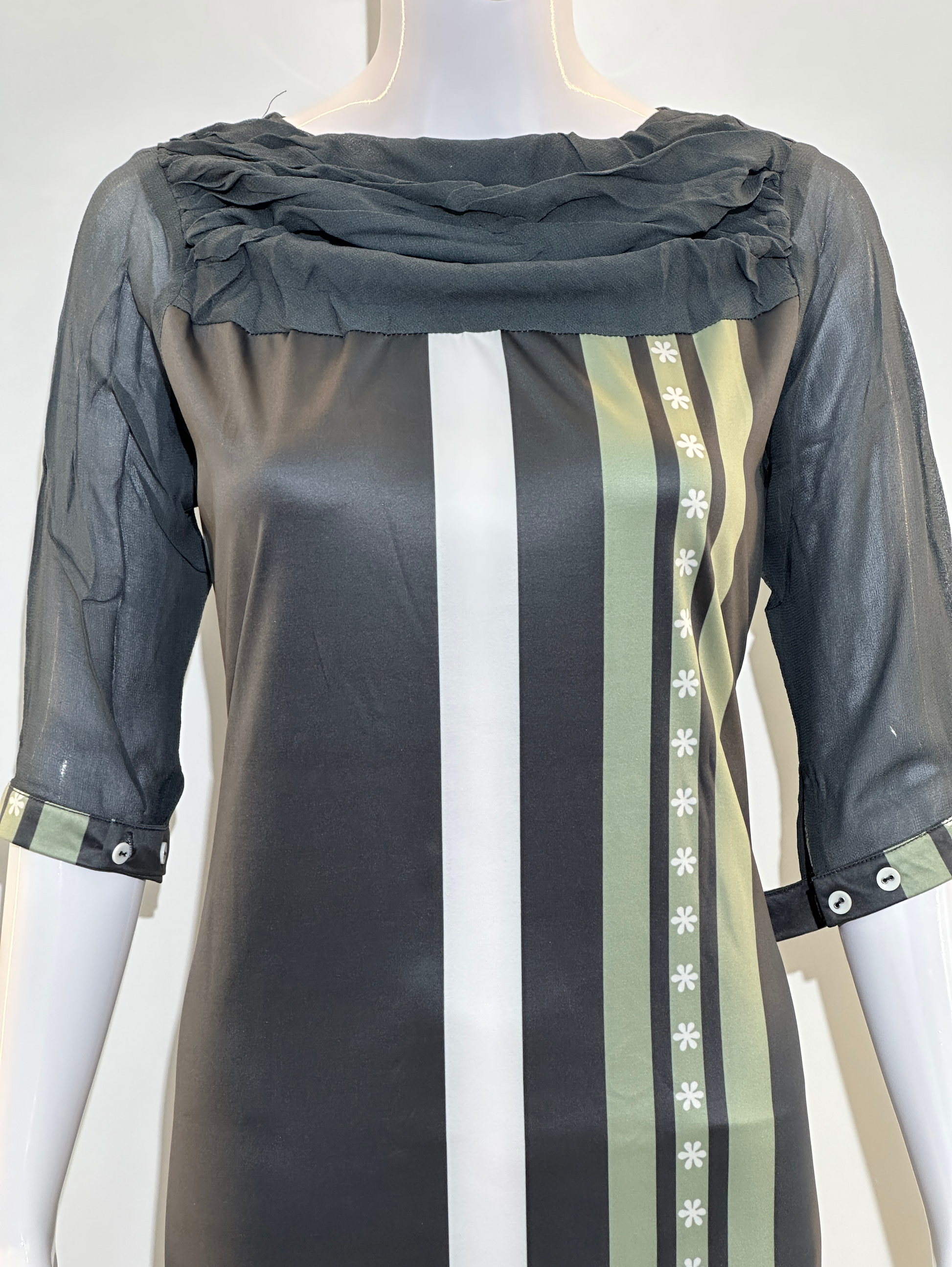 Lycra Stretchable Kurti with Work