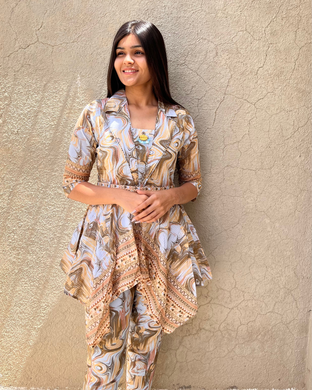 Image of Mul Cotton Coord -Set - 2 Piece