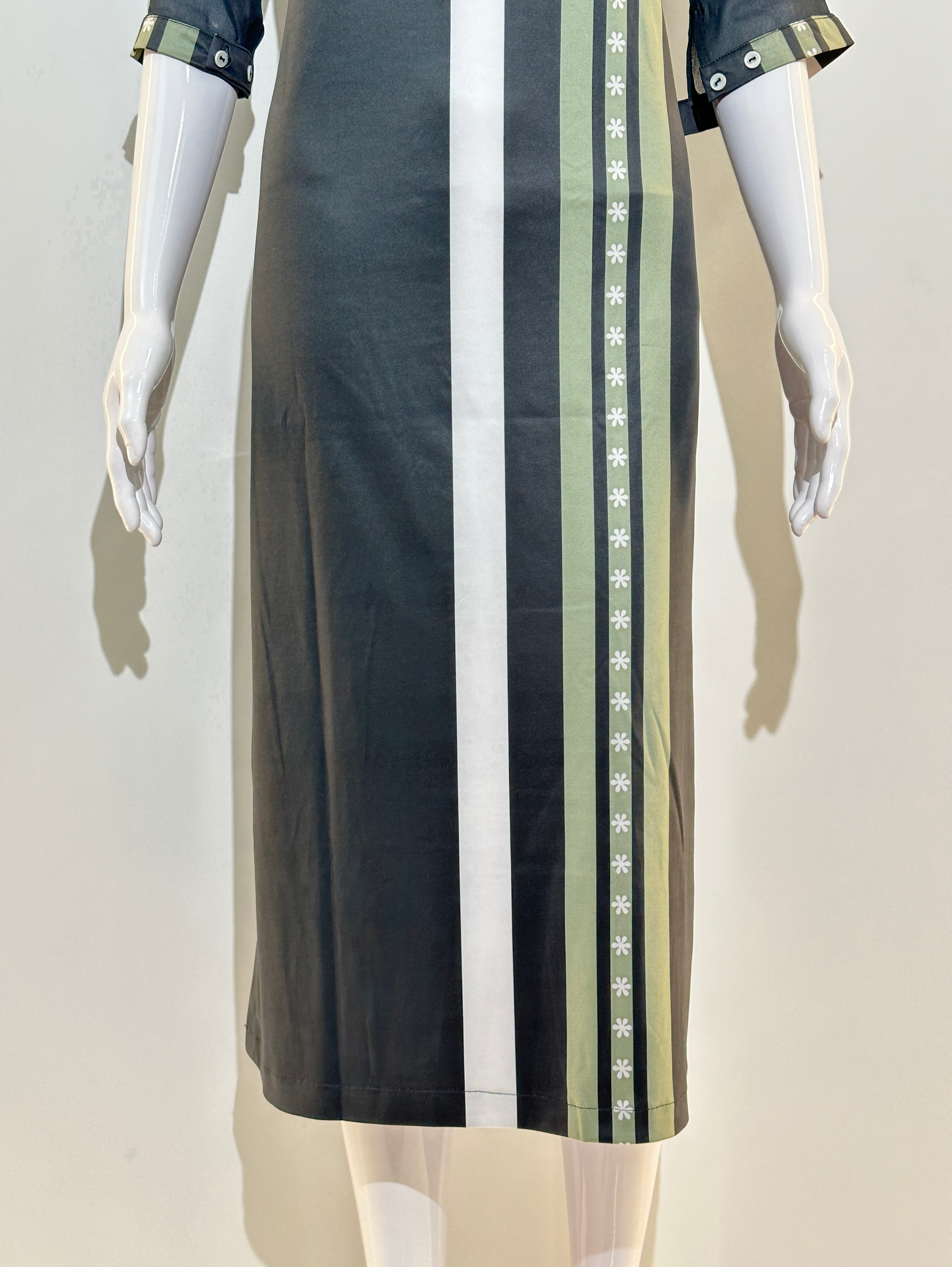 Lycra Stretchable Kurti with Work