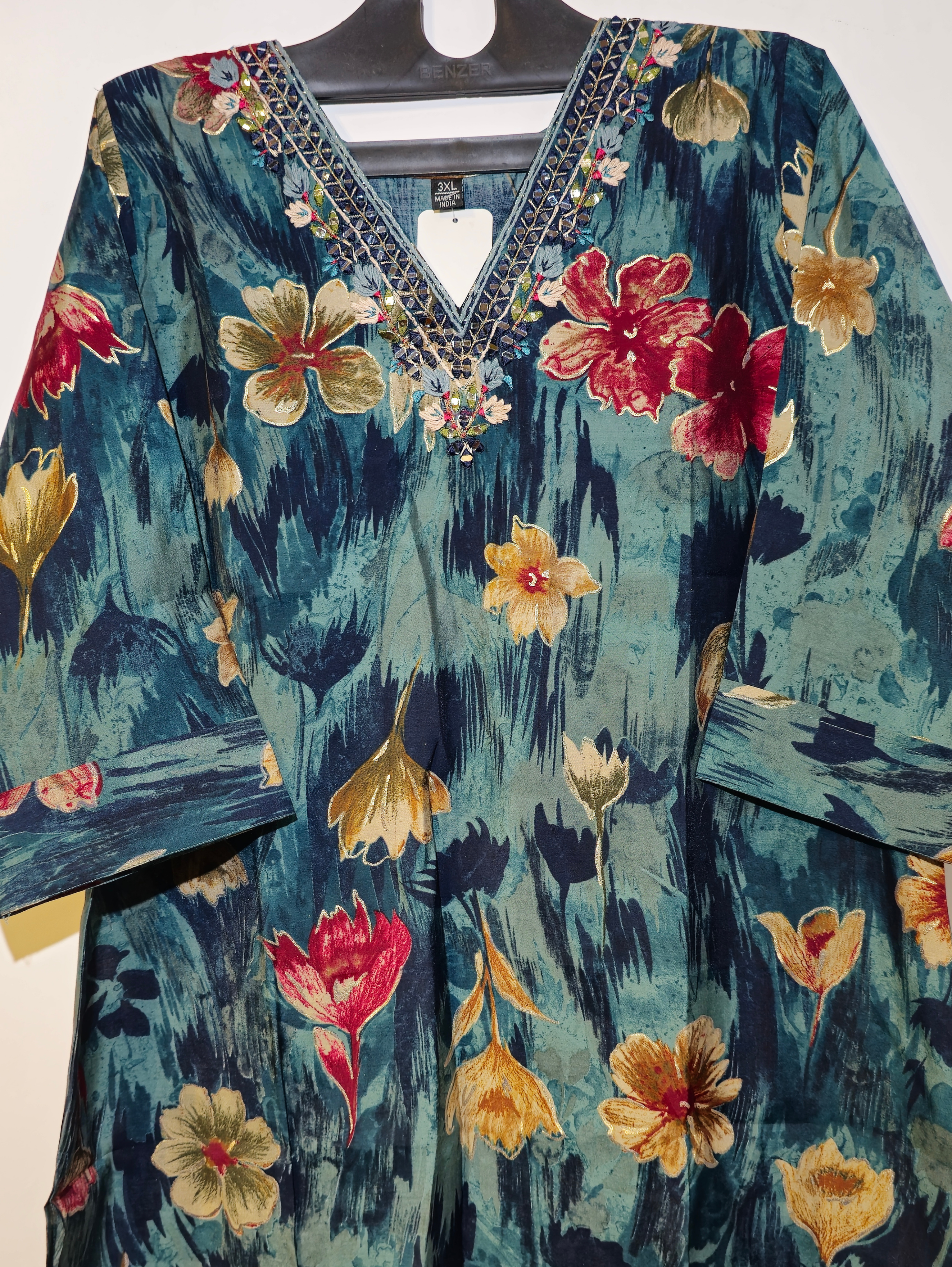 Image of Designer Muslim Straight Kurti