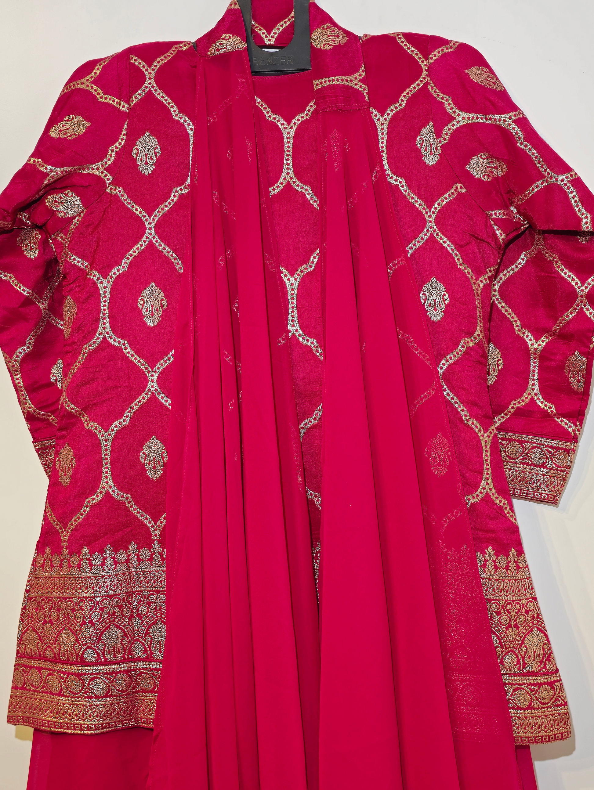 Georgette Silk Traditional 3 Piece