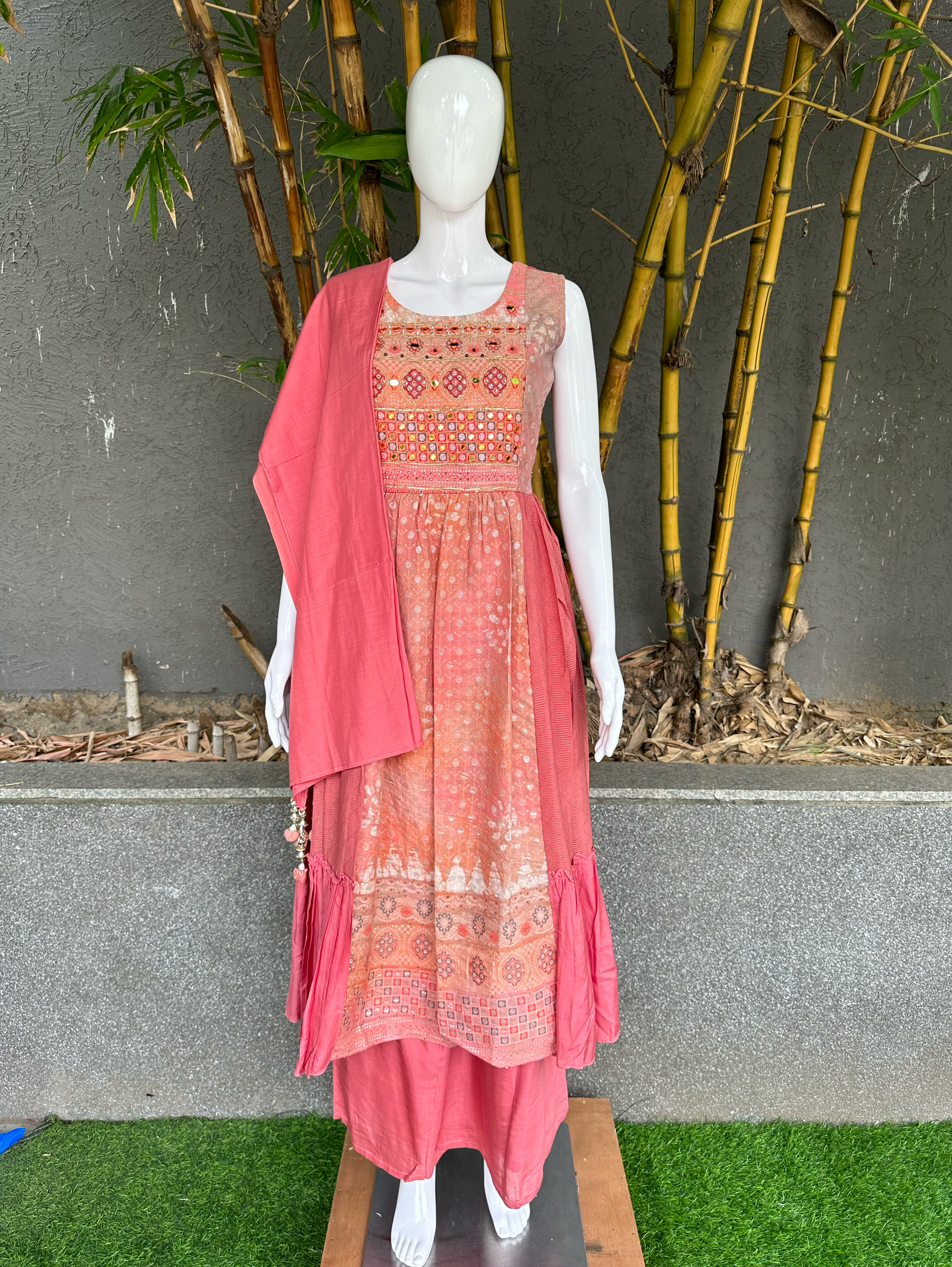 Naira Style Muslin 3 piece