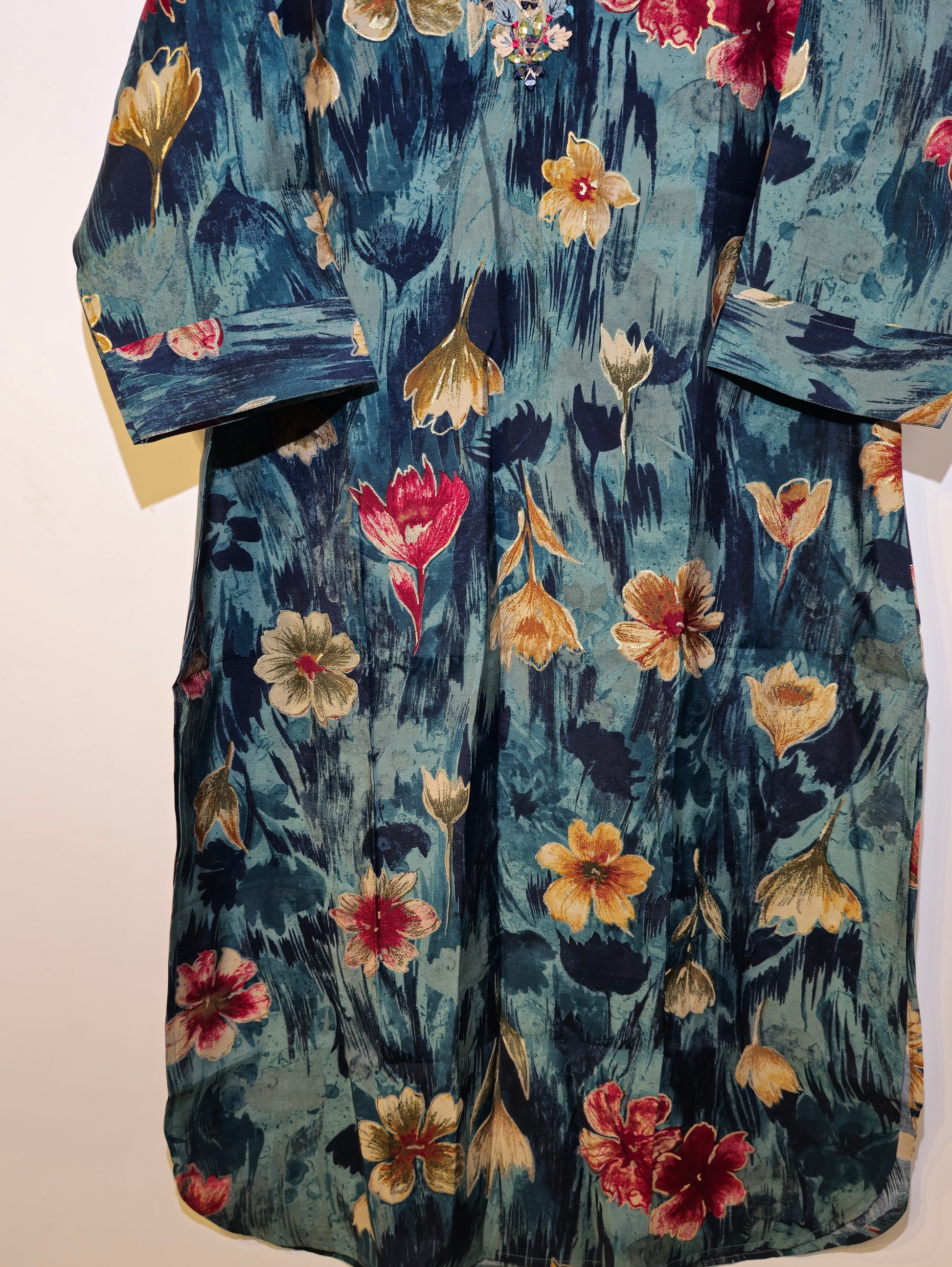 Designer Muslim Straight Kurti