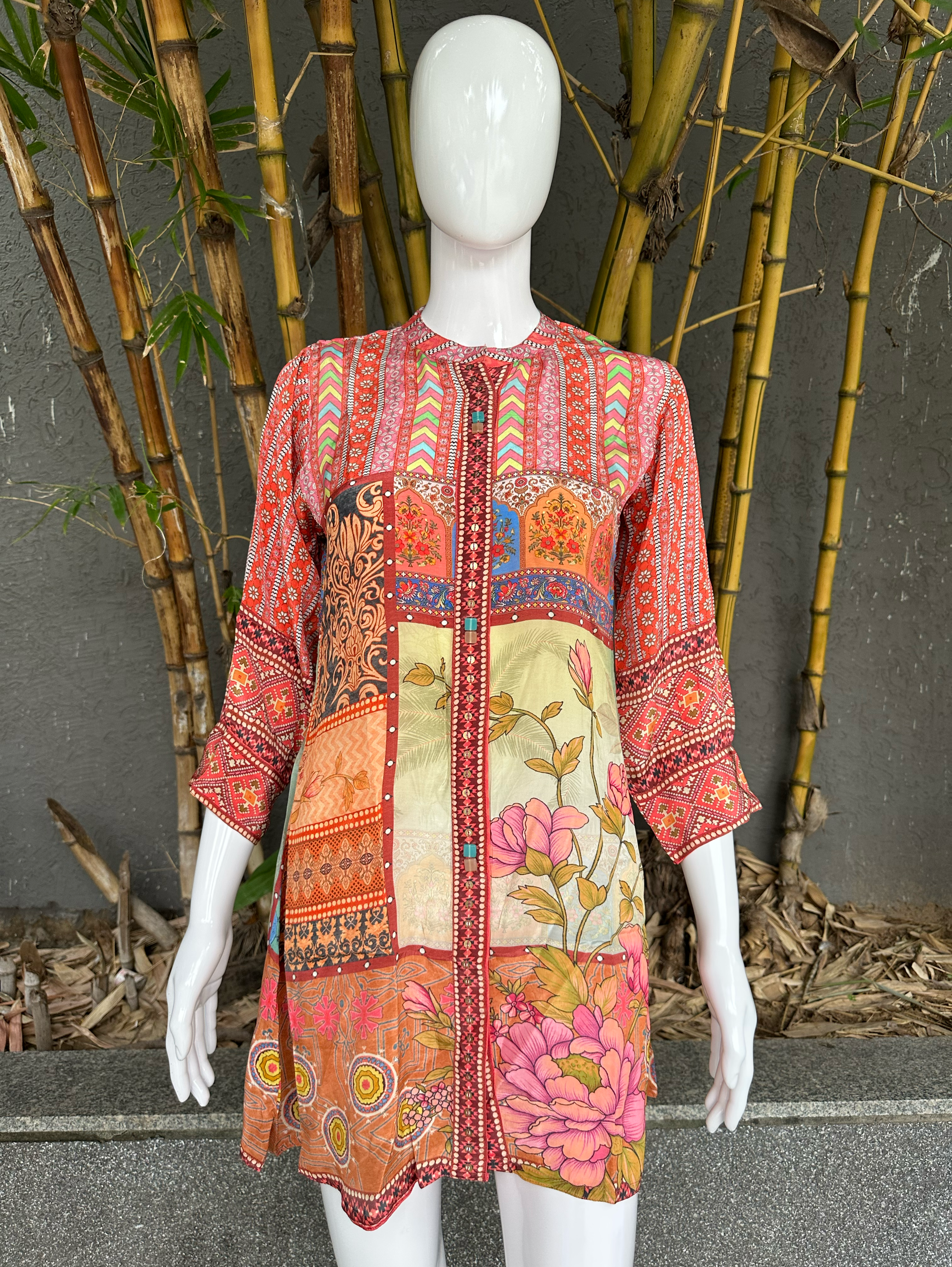 Muslin Print Tunics with Accessories work