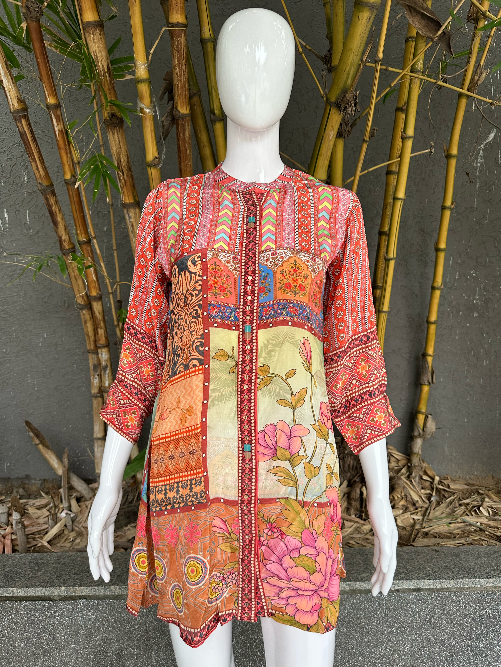 Muslin Print Tunics with Accessories work
