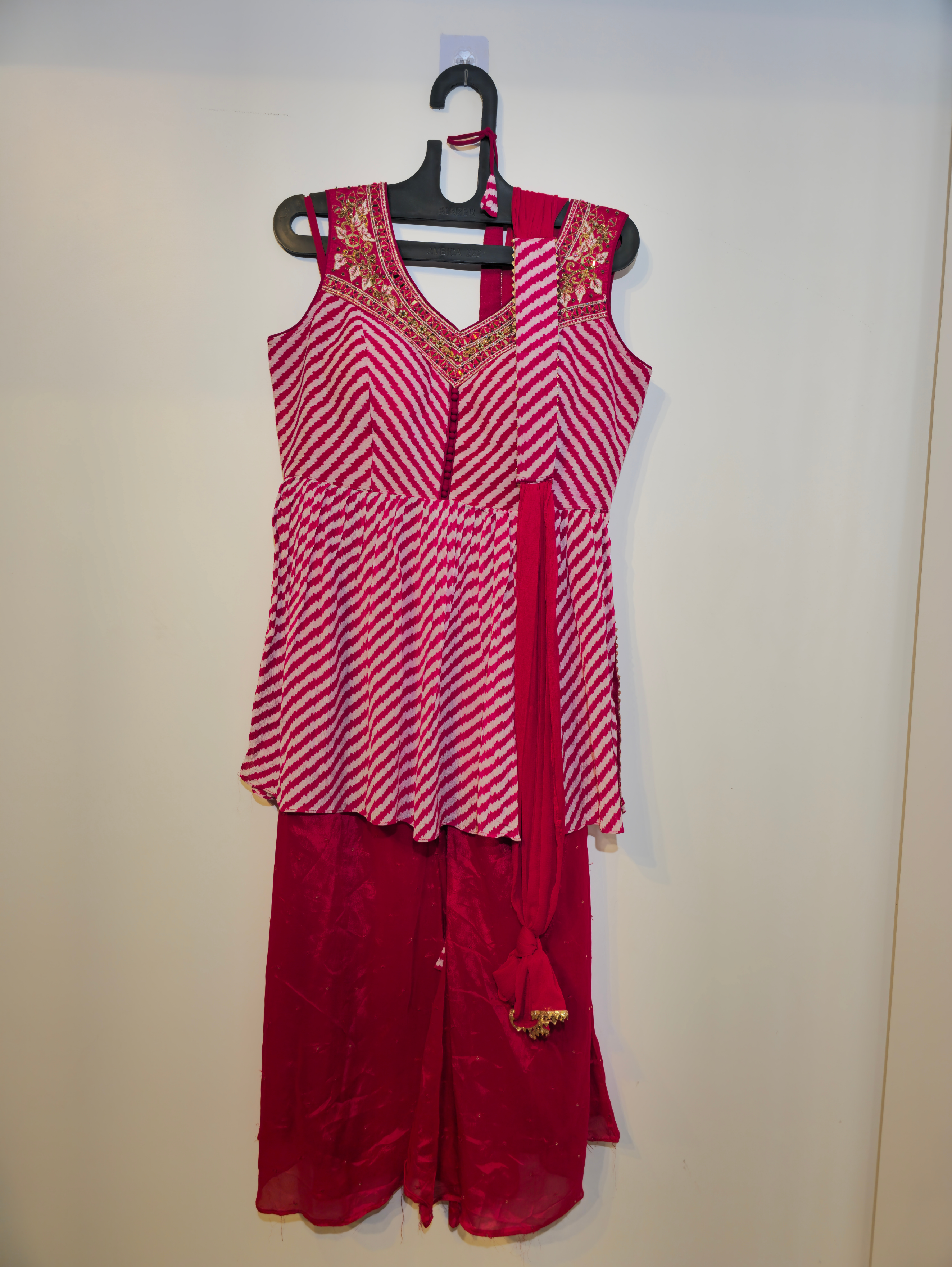 Image of Designer Georgette Traditional 3 Piece