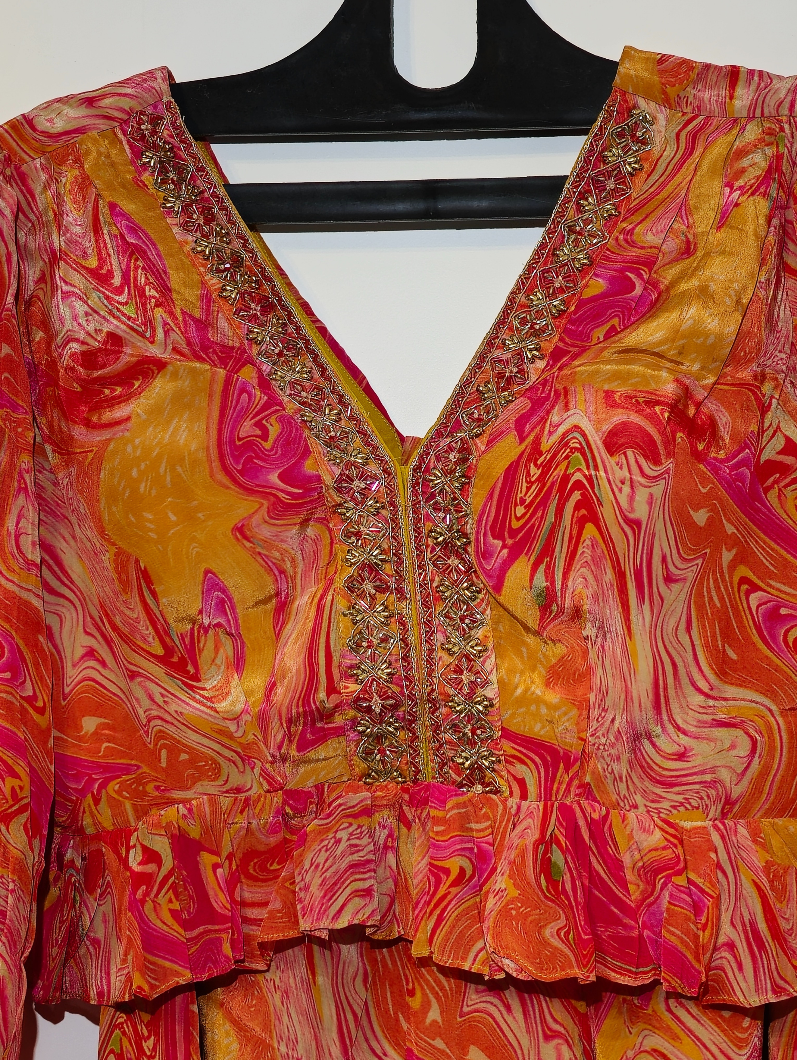 Image of Designer Muslin Coord Set