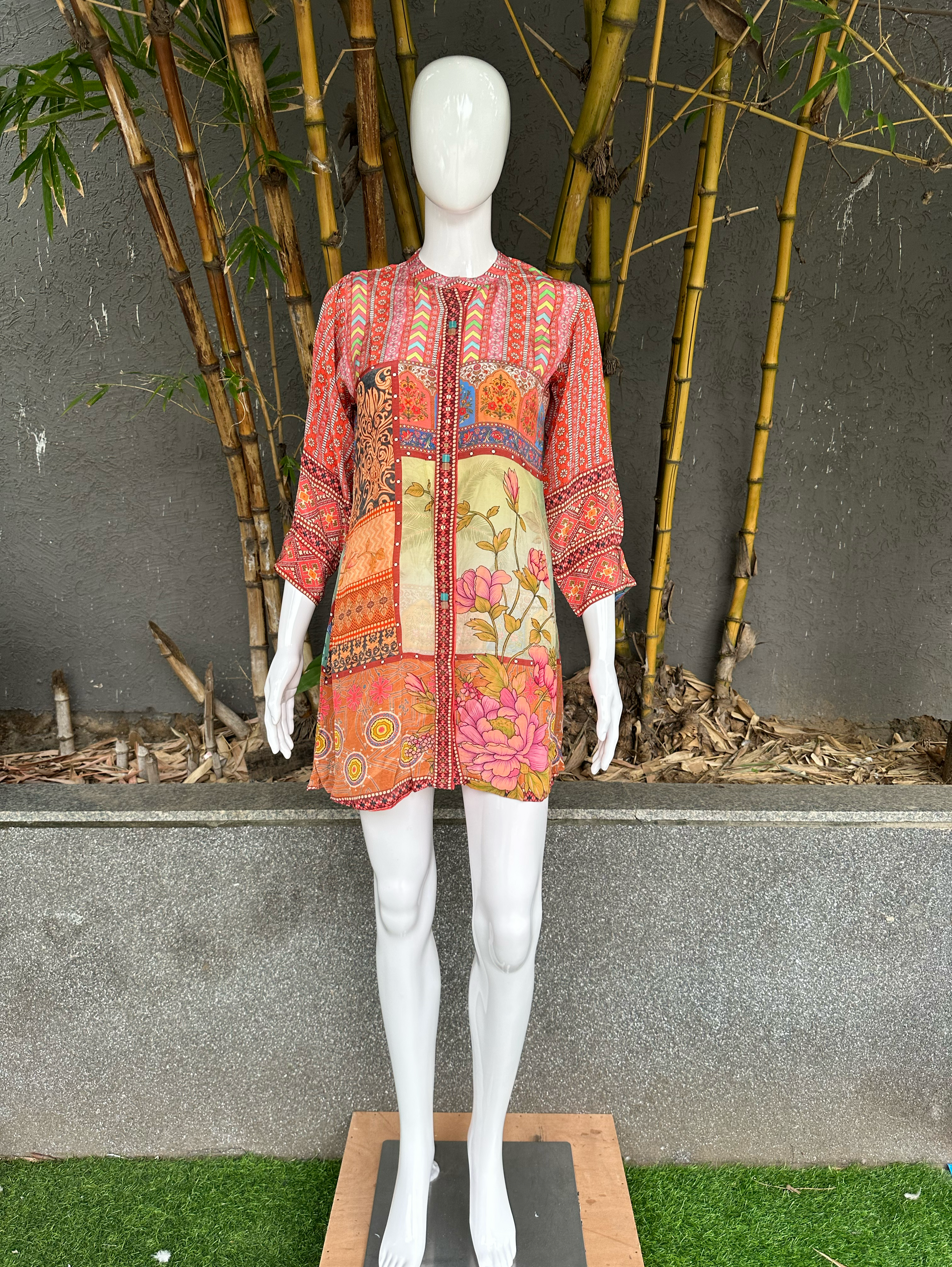 Muslin Print Tunics with Accessories work