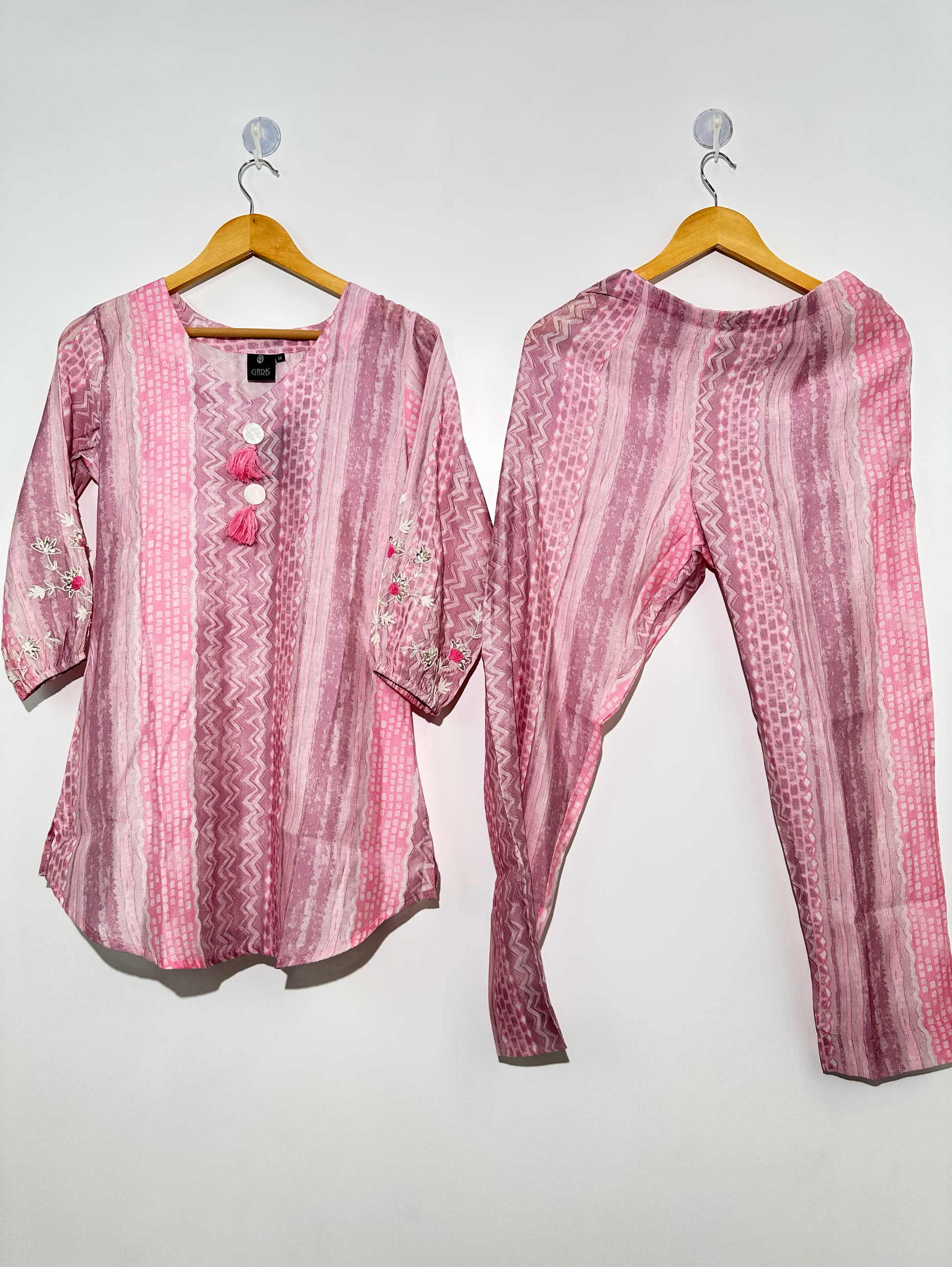 Muslin Coords with Sleeve and Accessories work