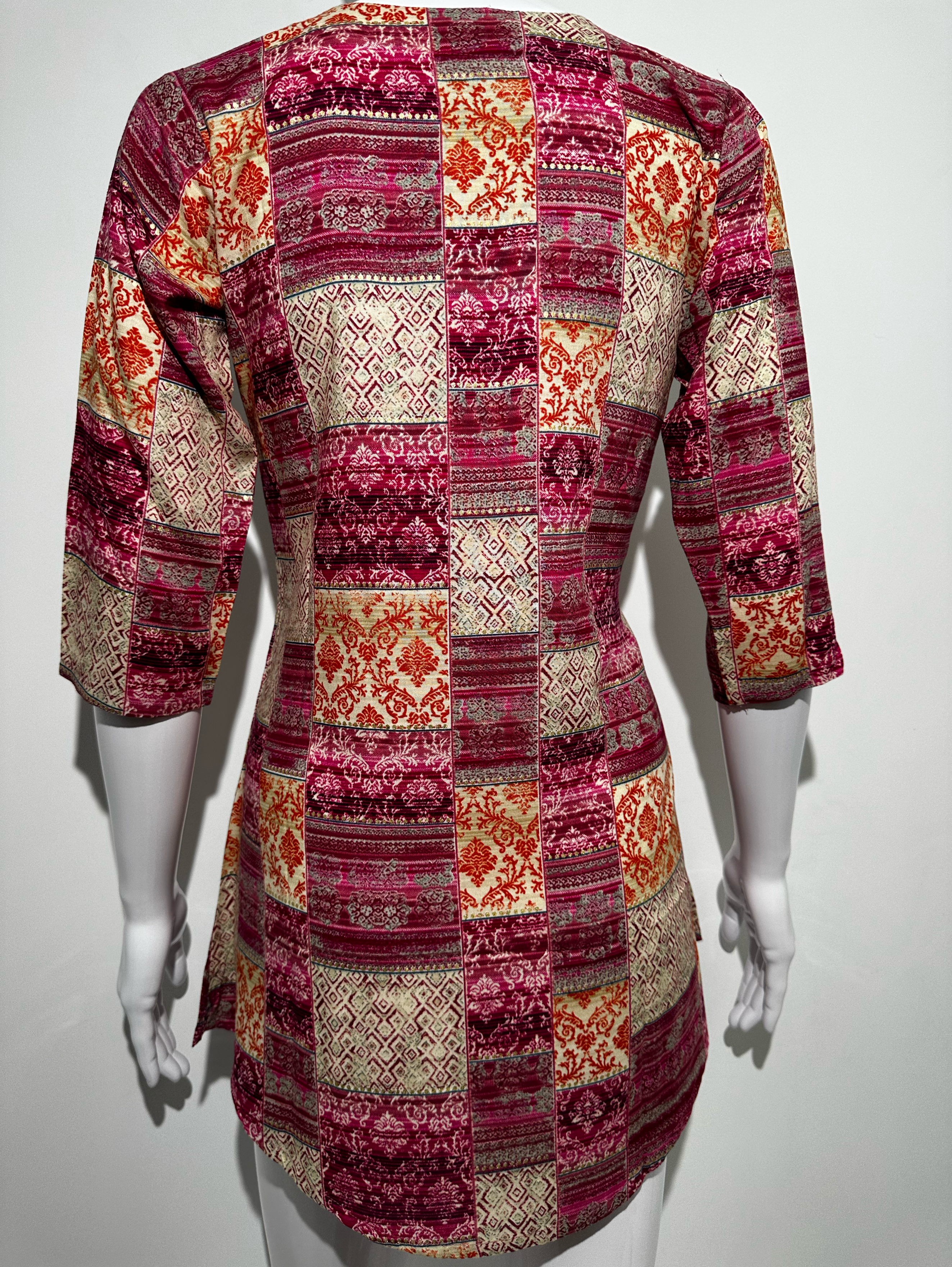 Pure Rayon Mirror work Tunic