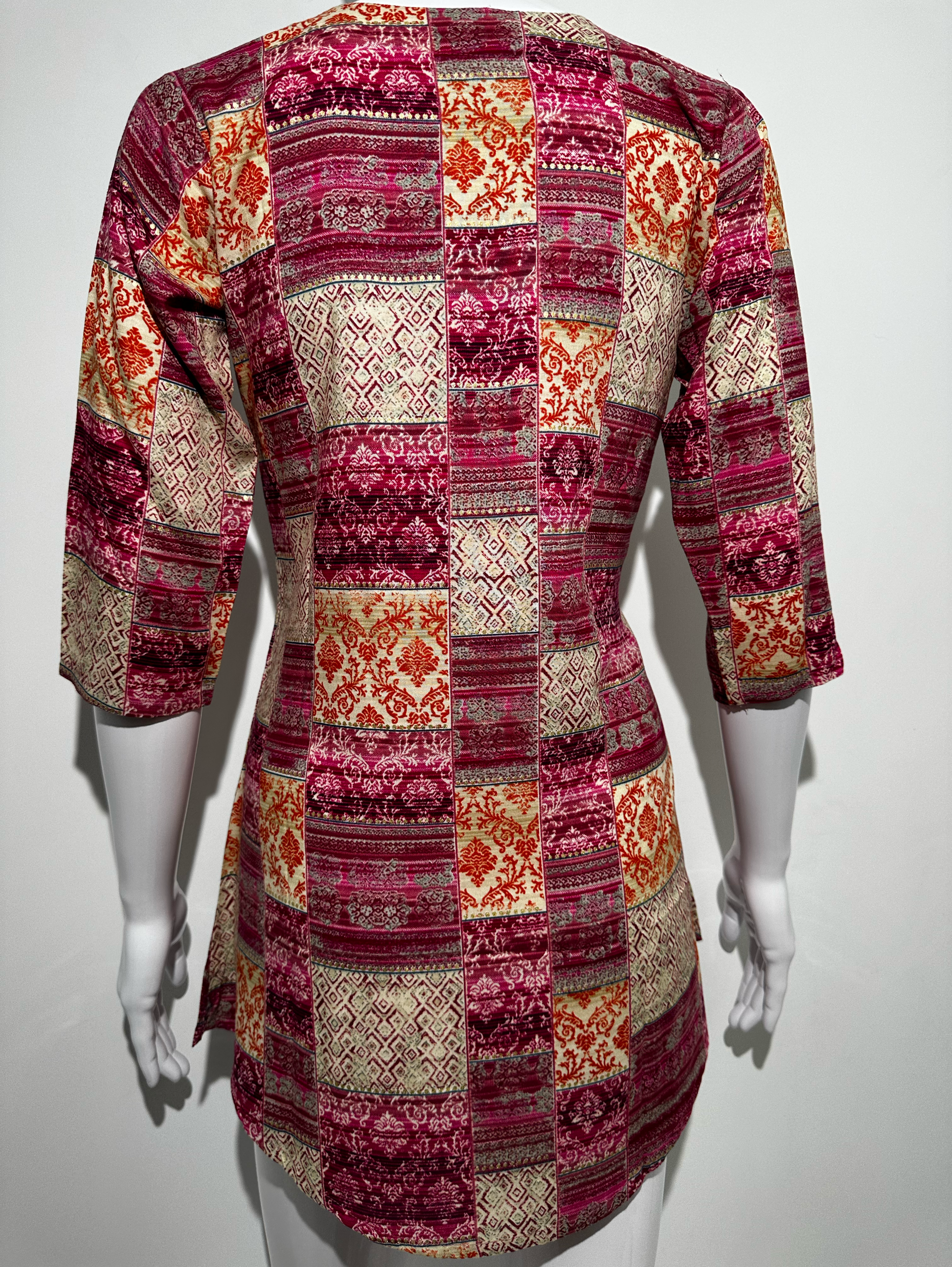 Pure Rayon Mirror work Tunic