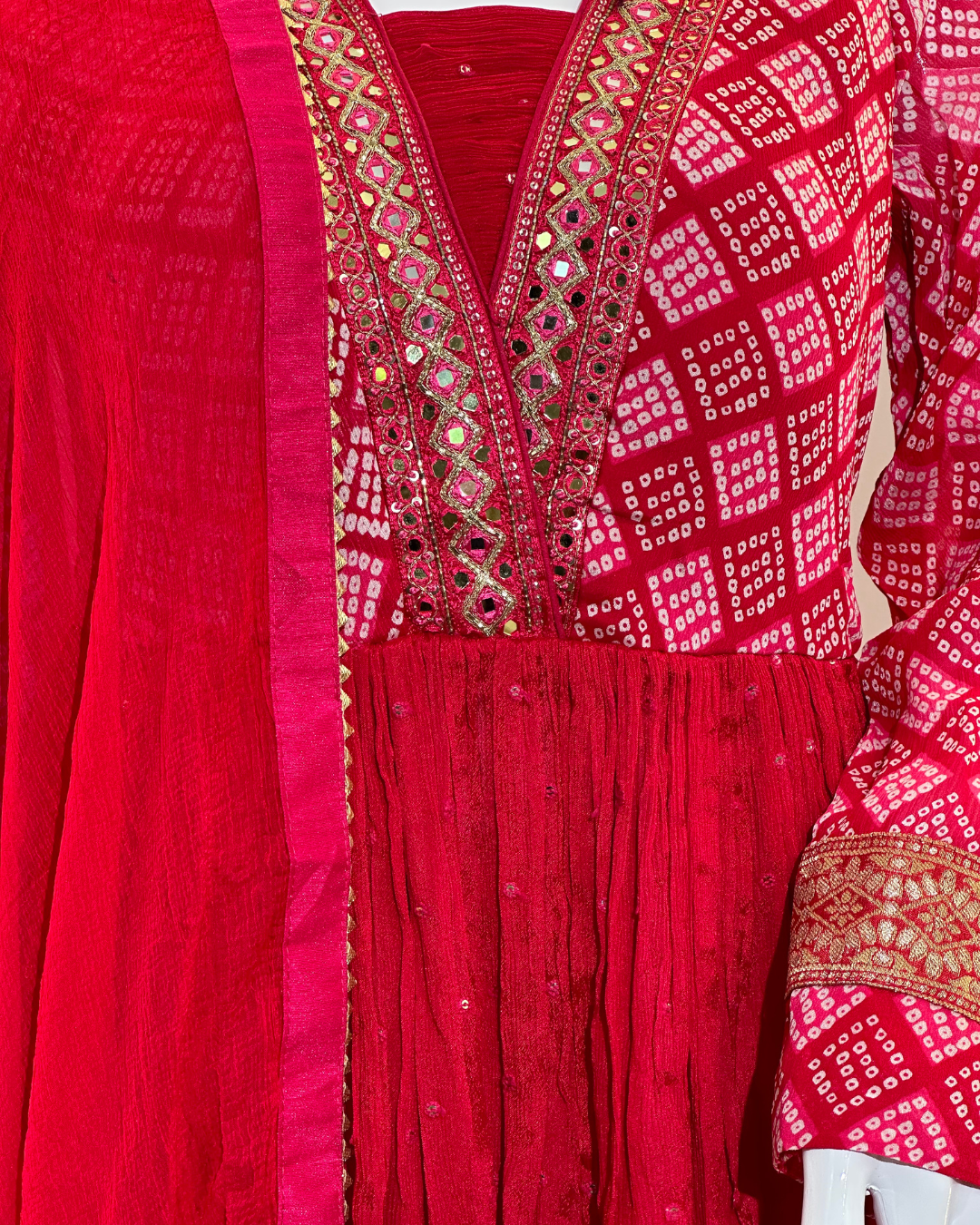 Image of Copy of Copy of Mull Cotton Sharara Set - 3 piece