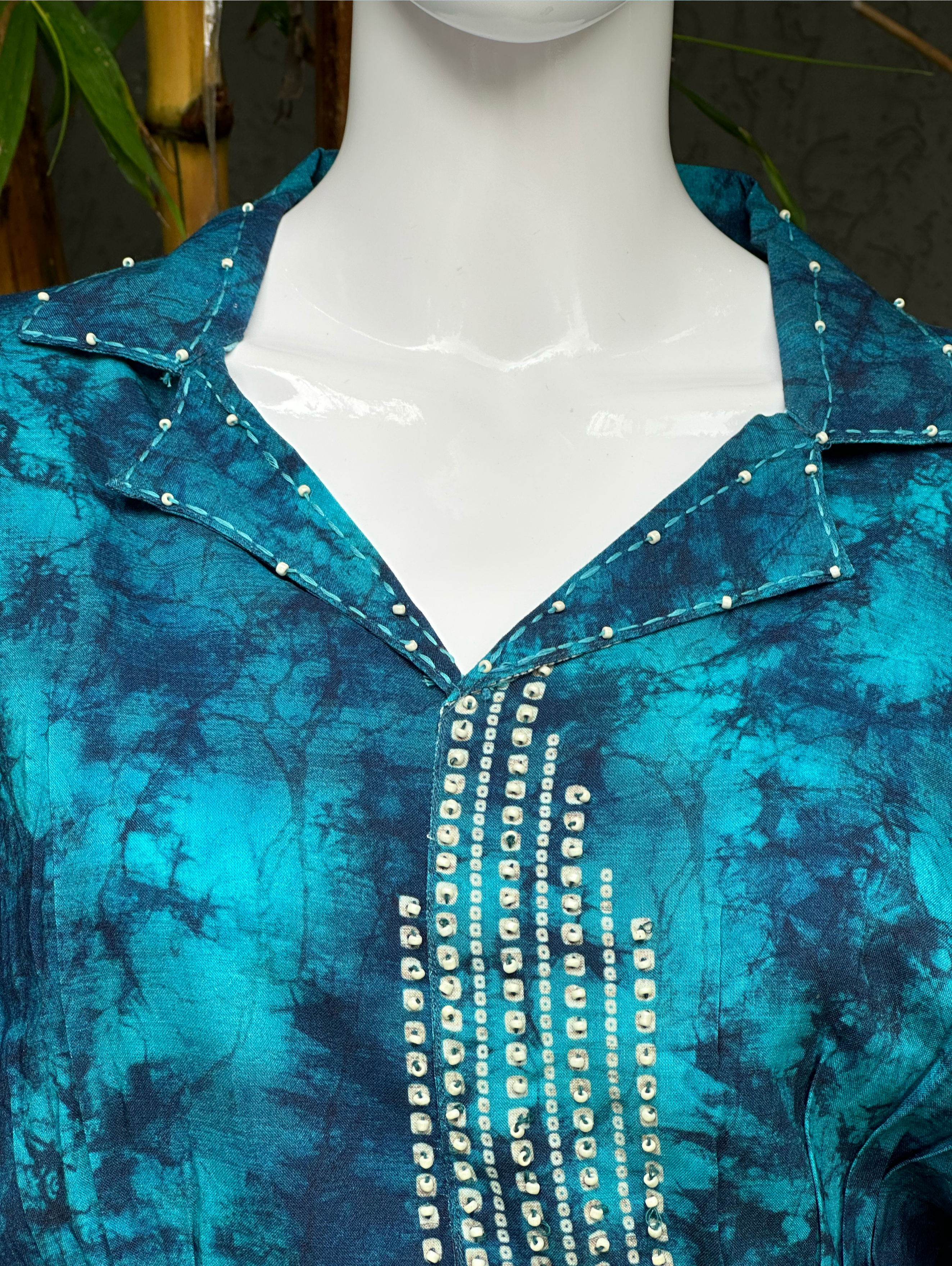 Rayon Dhabu Print Coords with Palazzo Pant